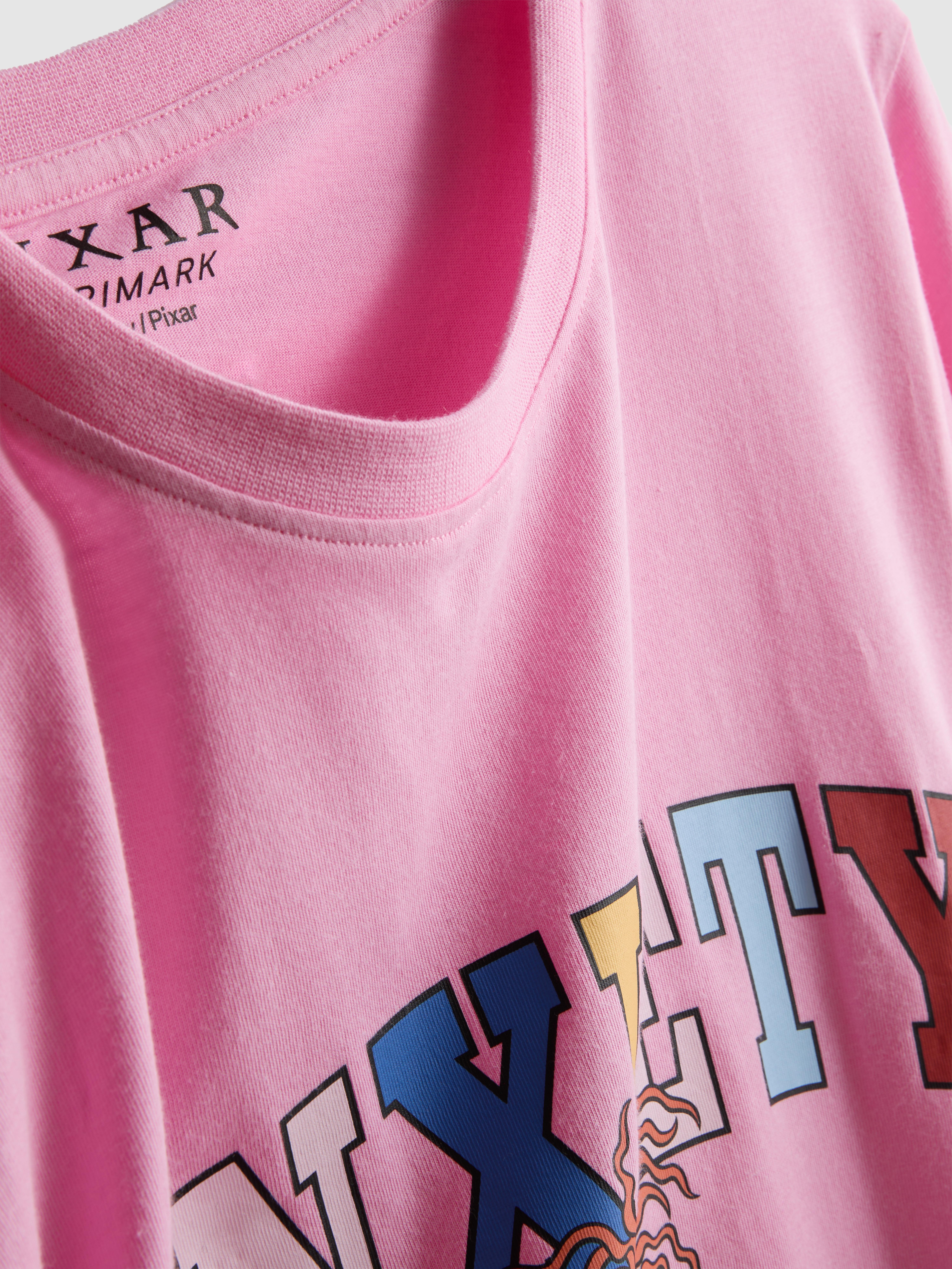 Women's Light Pink Disney's Inside Out Anxiety Pajamas