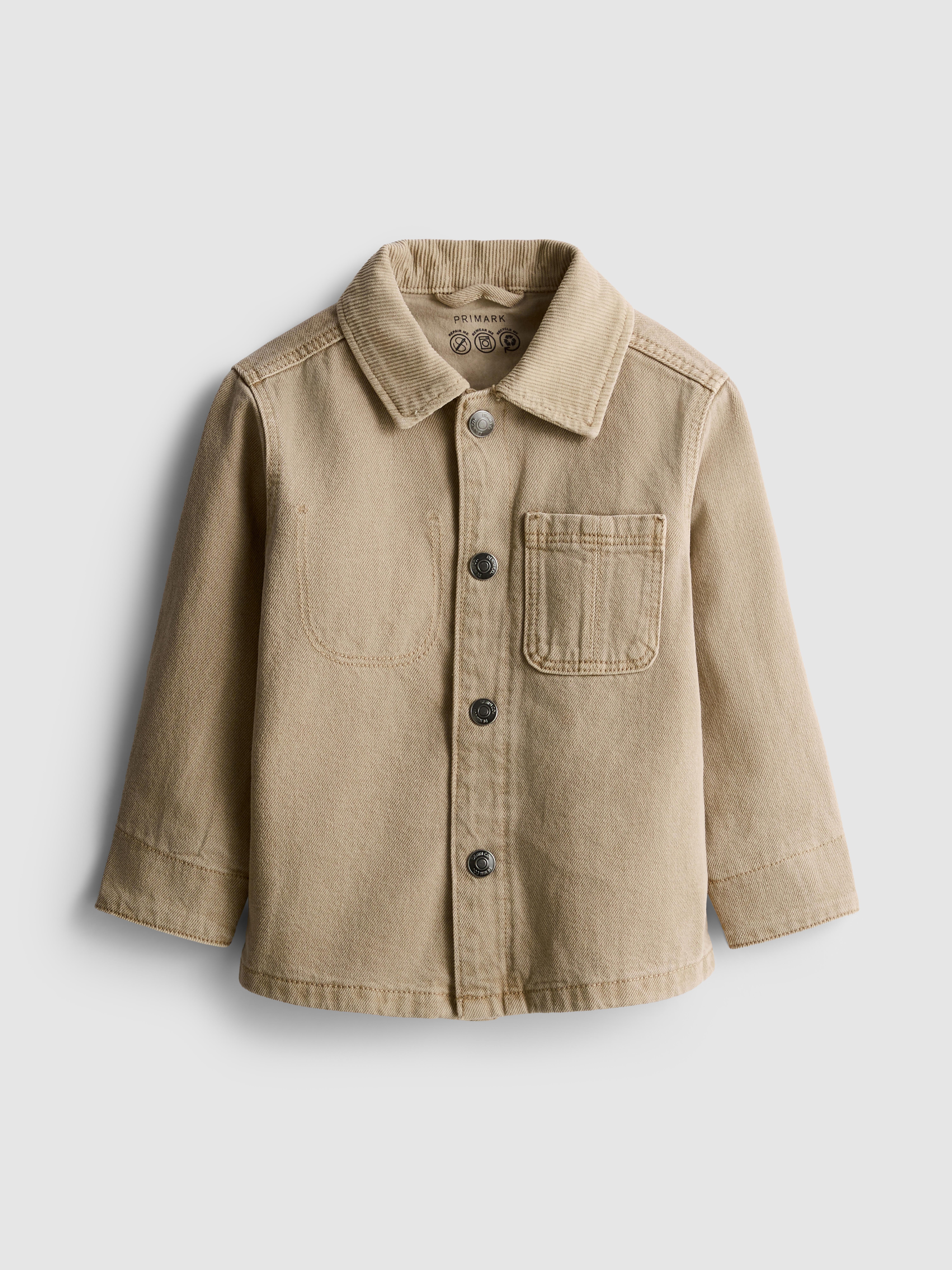 1.5-8yrs | Twill Shacket
