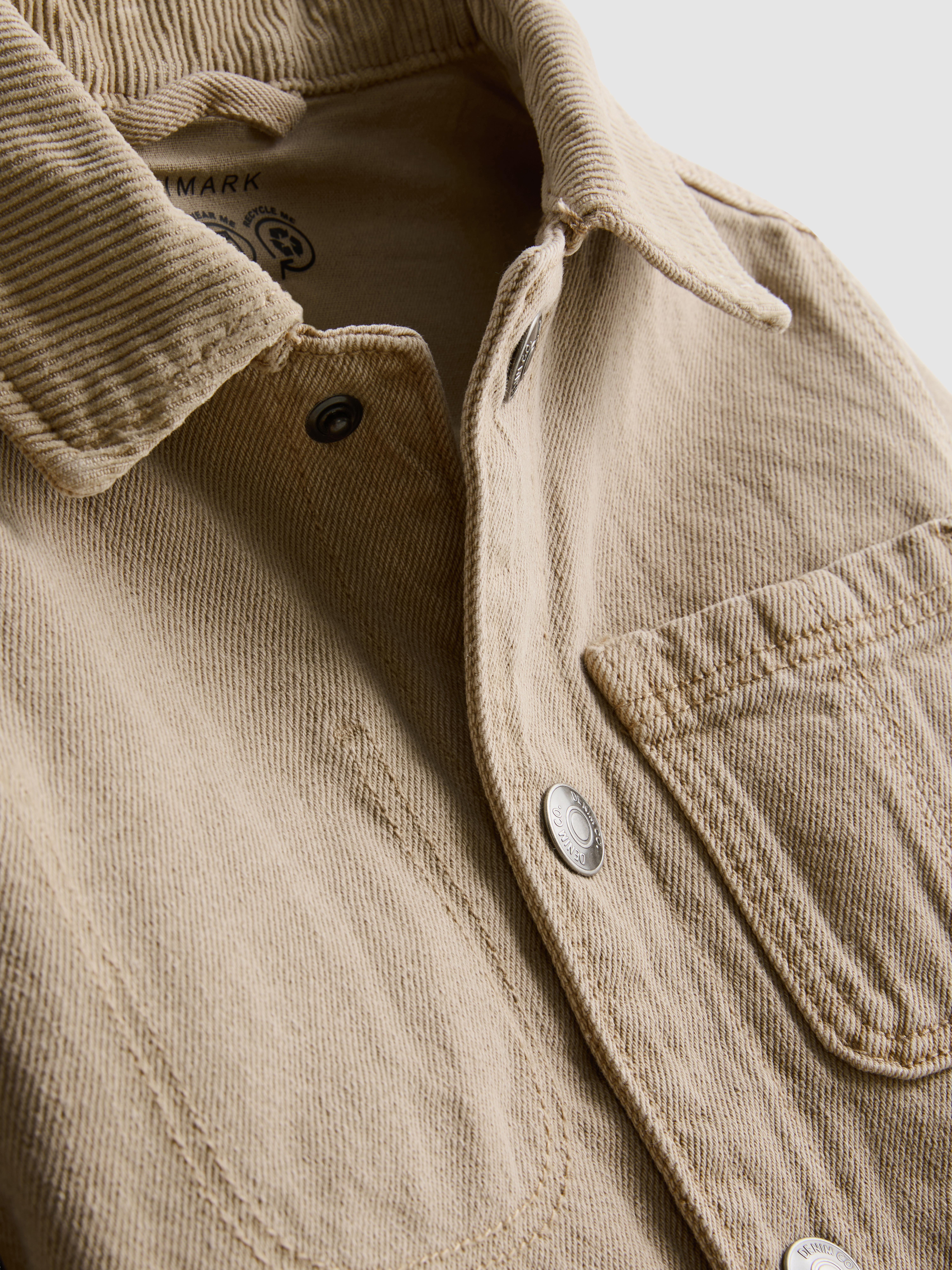 1,5-8 jr | Shacket van twill-katoen