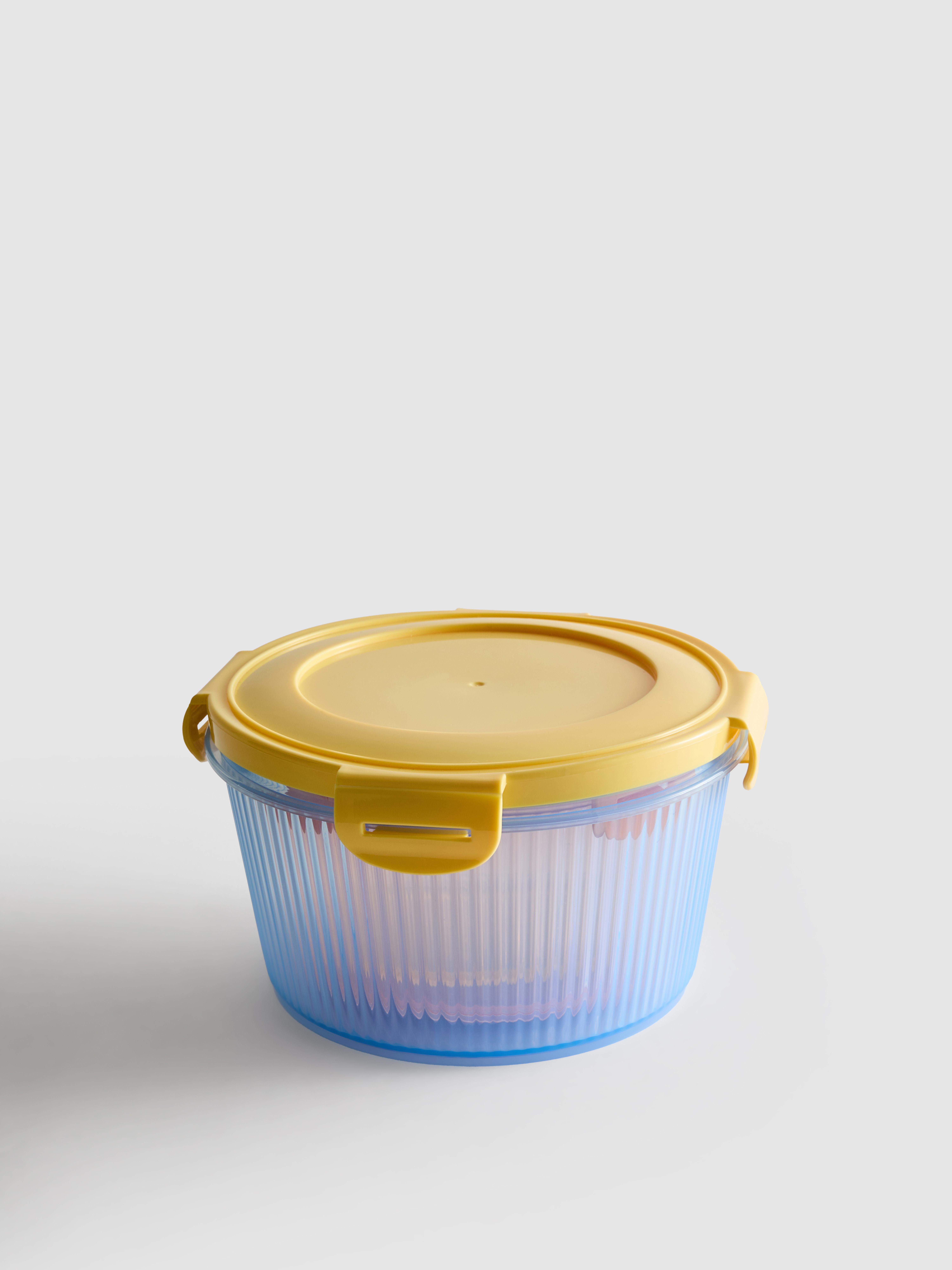 3 kulaté dózy na potraviny