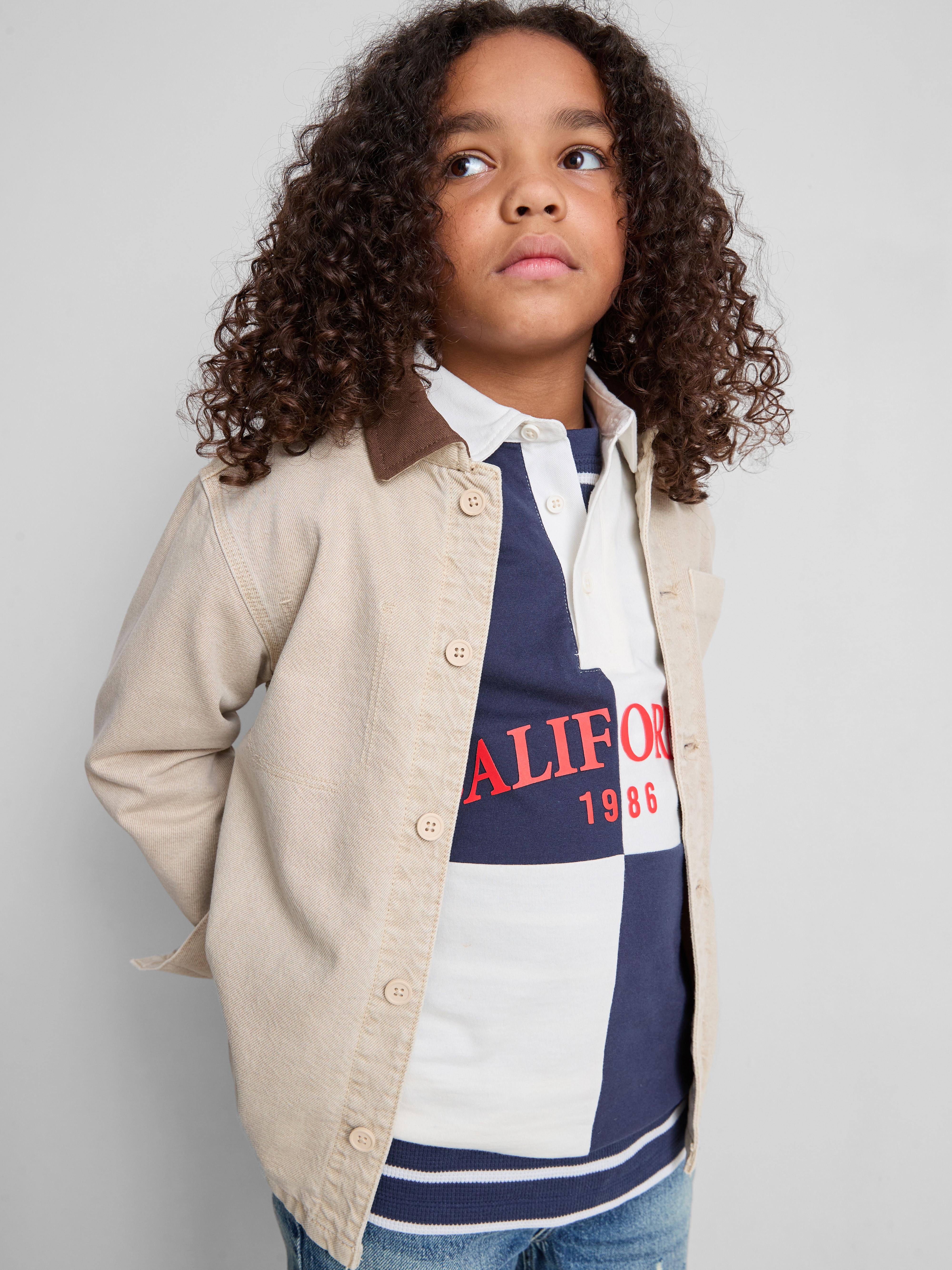 7-15yrs | Twill Shacket