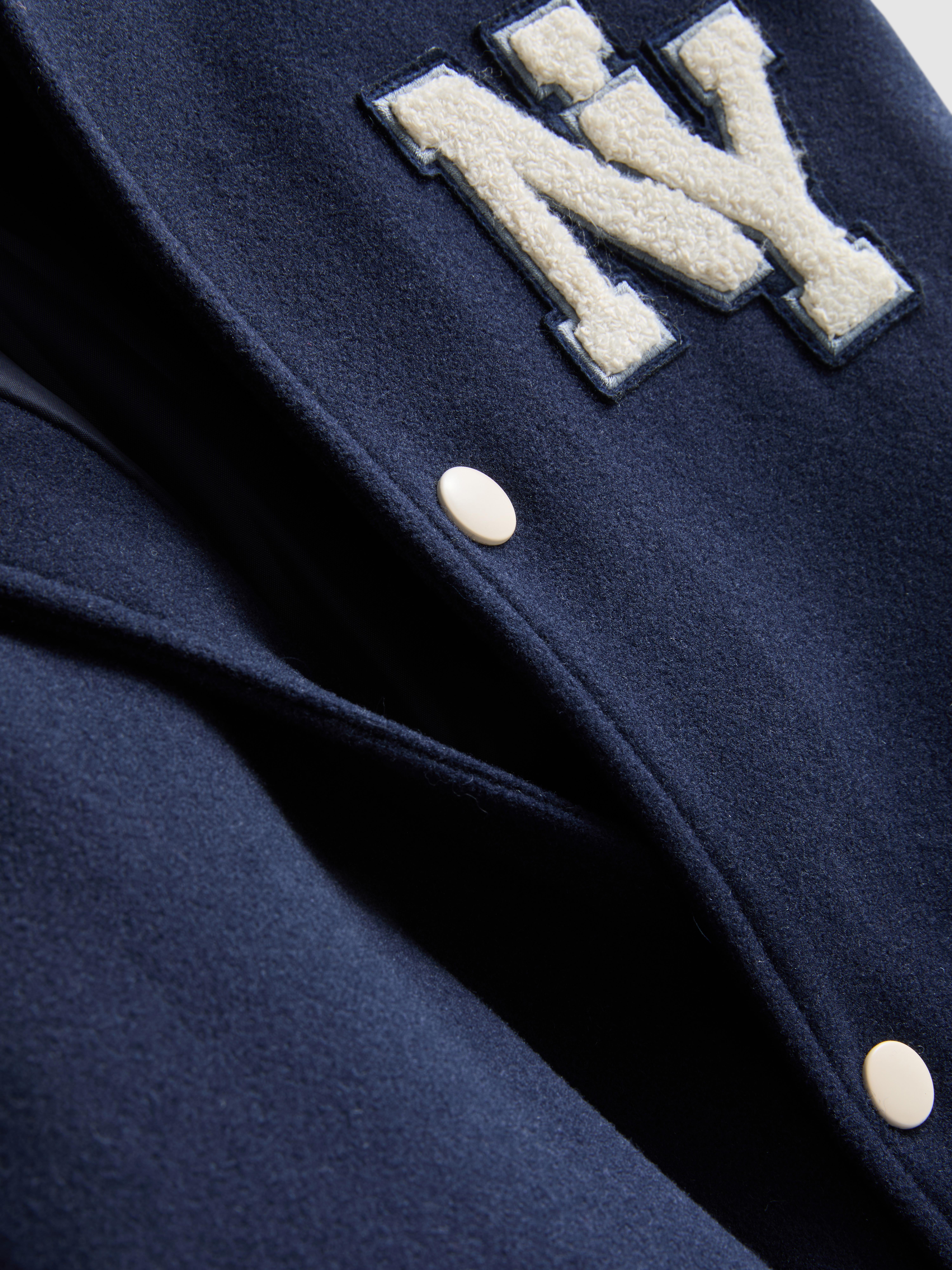 Boys Navy 7-15yrs | Varsity Bomber Jacket