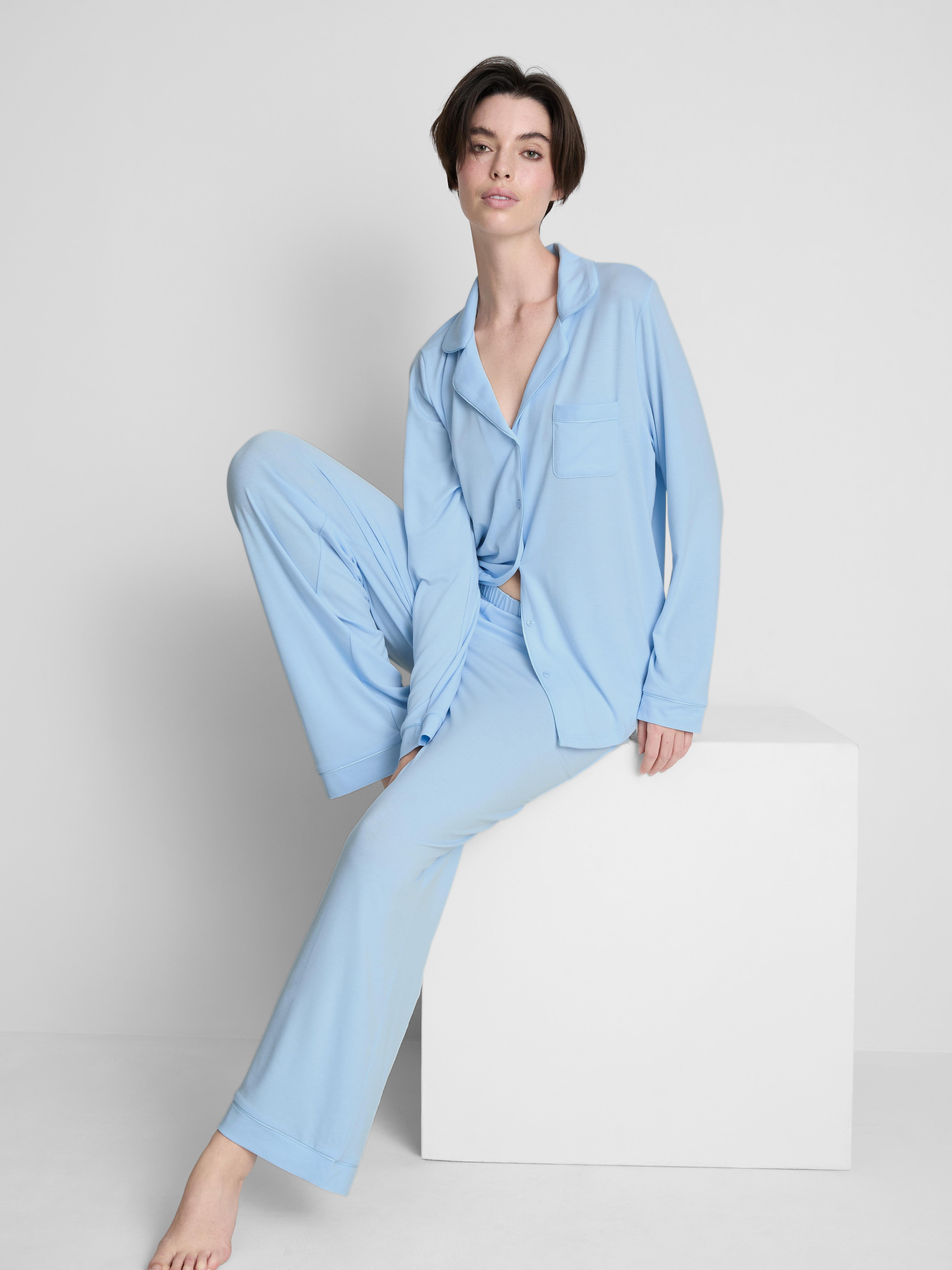 Dżersejowa piżama typu boyfriend