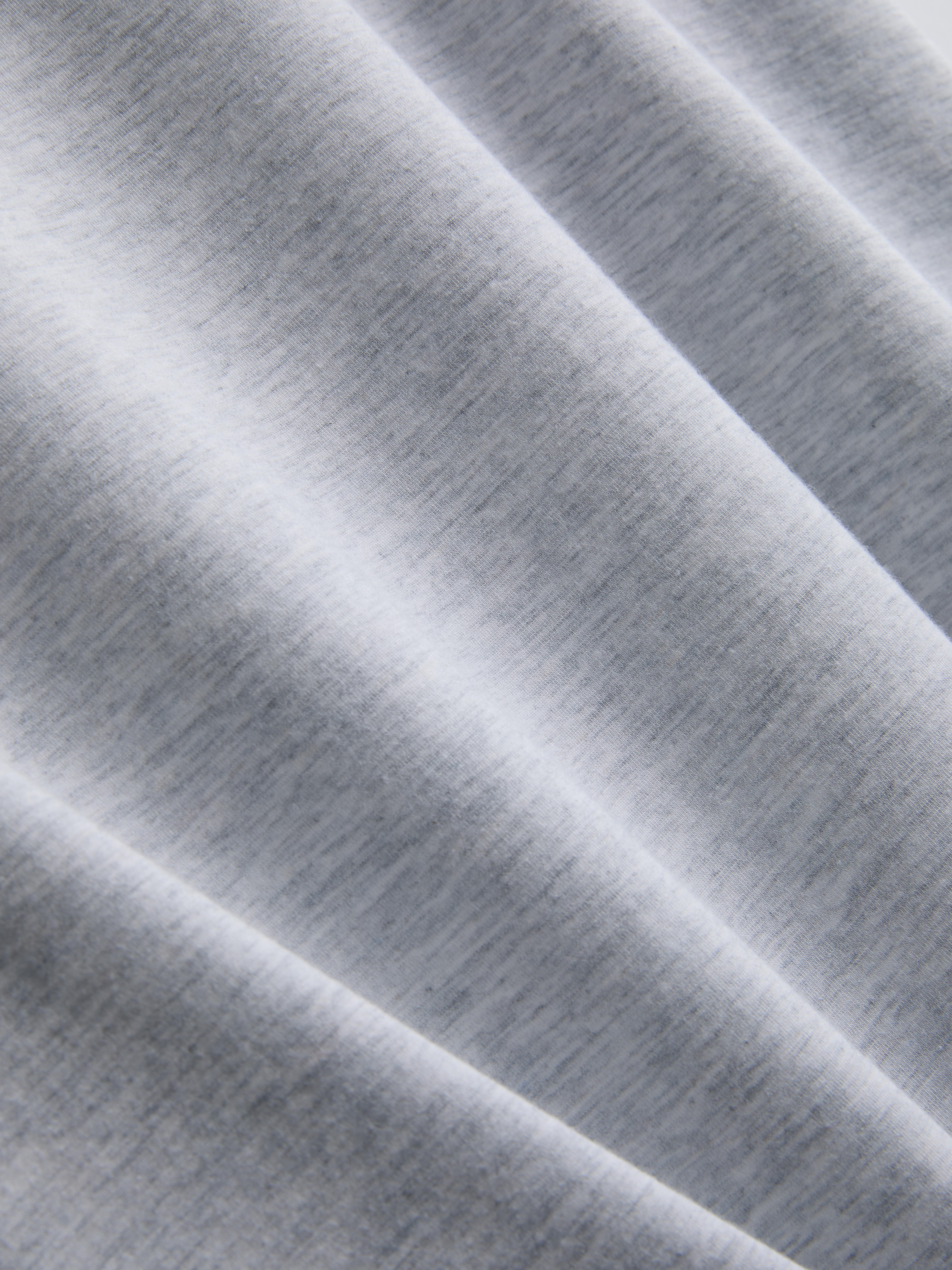 Women's Gray Heather Curved Hem Active Tee