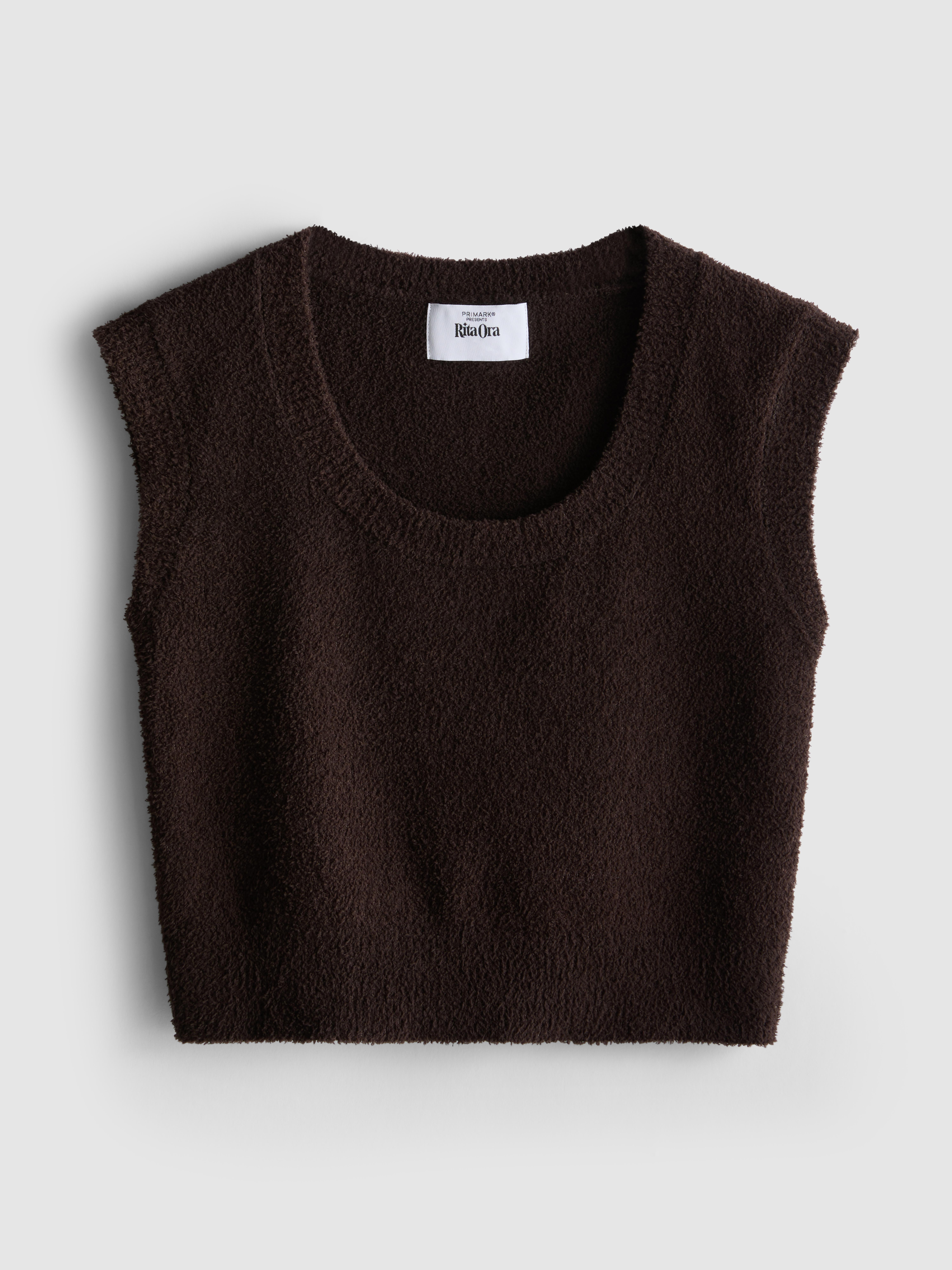 Women's Chocolate Rita Ora Cozy Tank Top