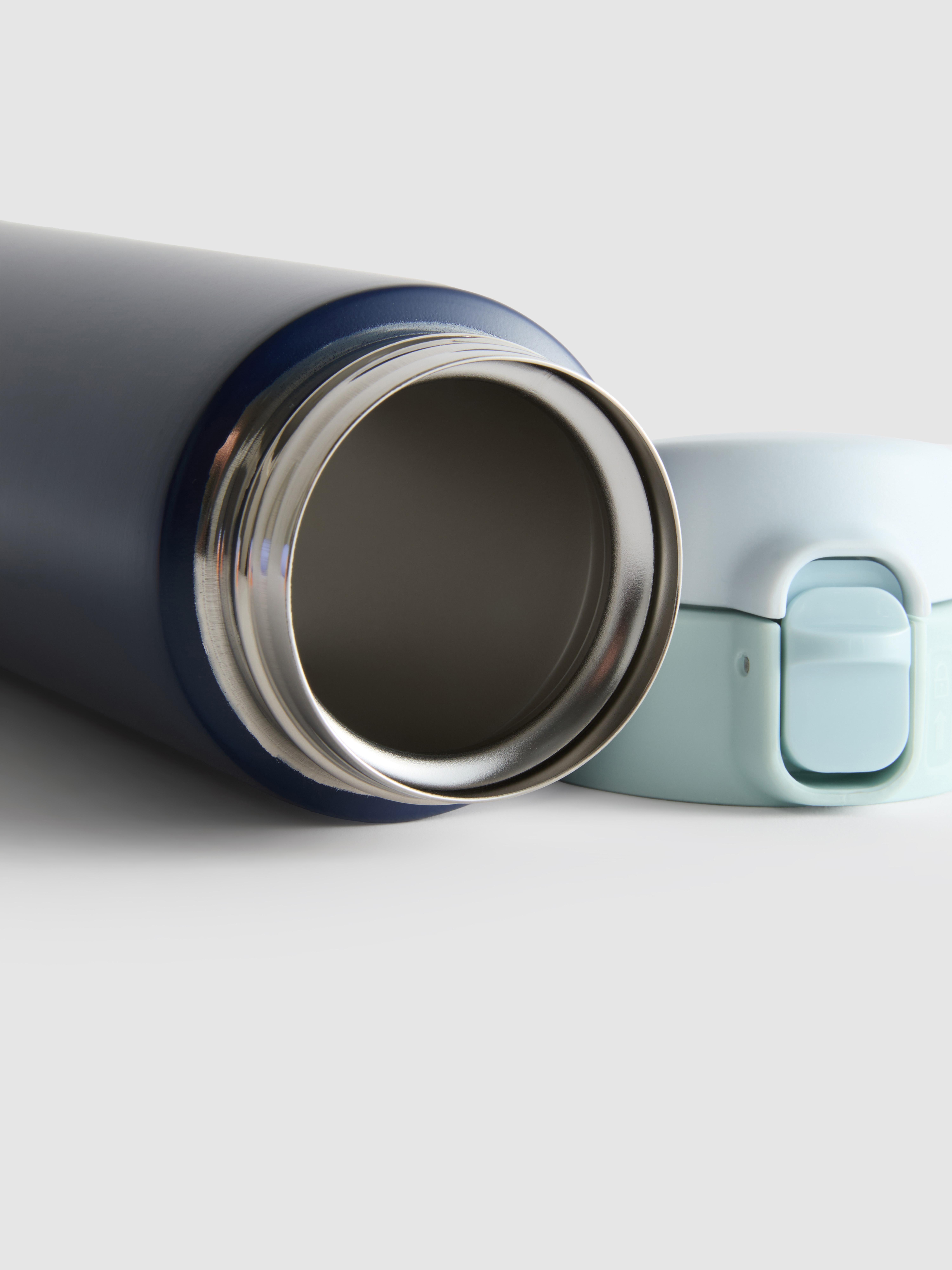 Colour Block Lidded Water Bottle