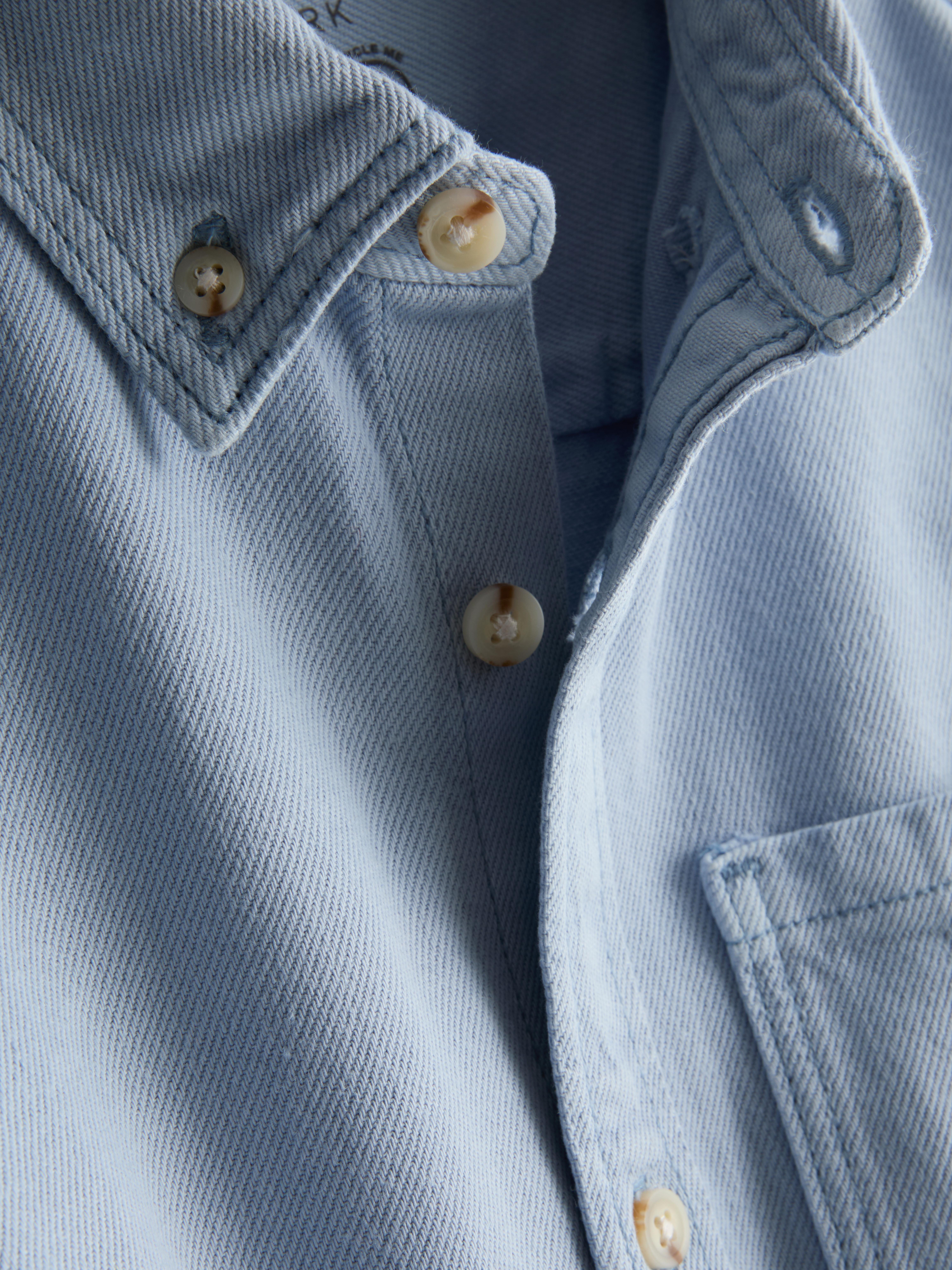 7-15yrs | Denim Button-Up Shirt