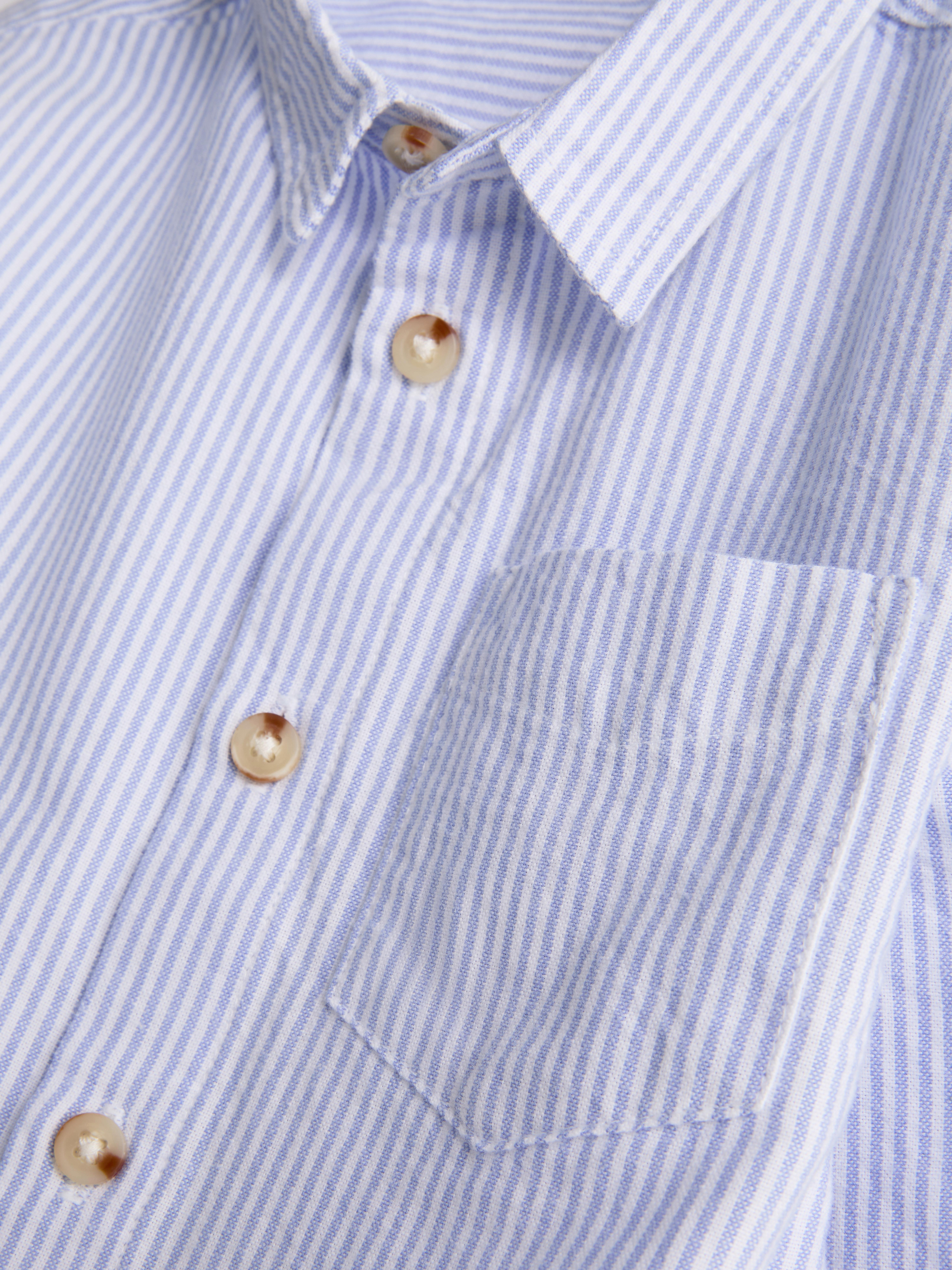 1.5-7yrs | Stripe Oxford Shirt