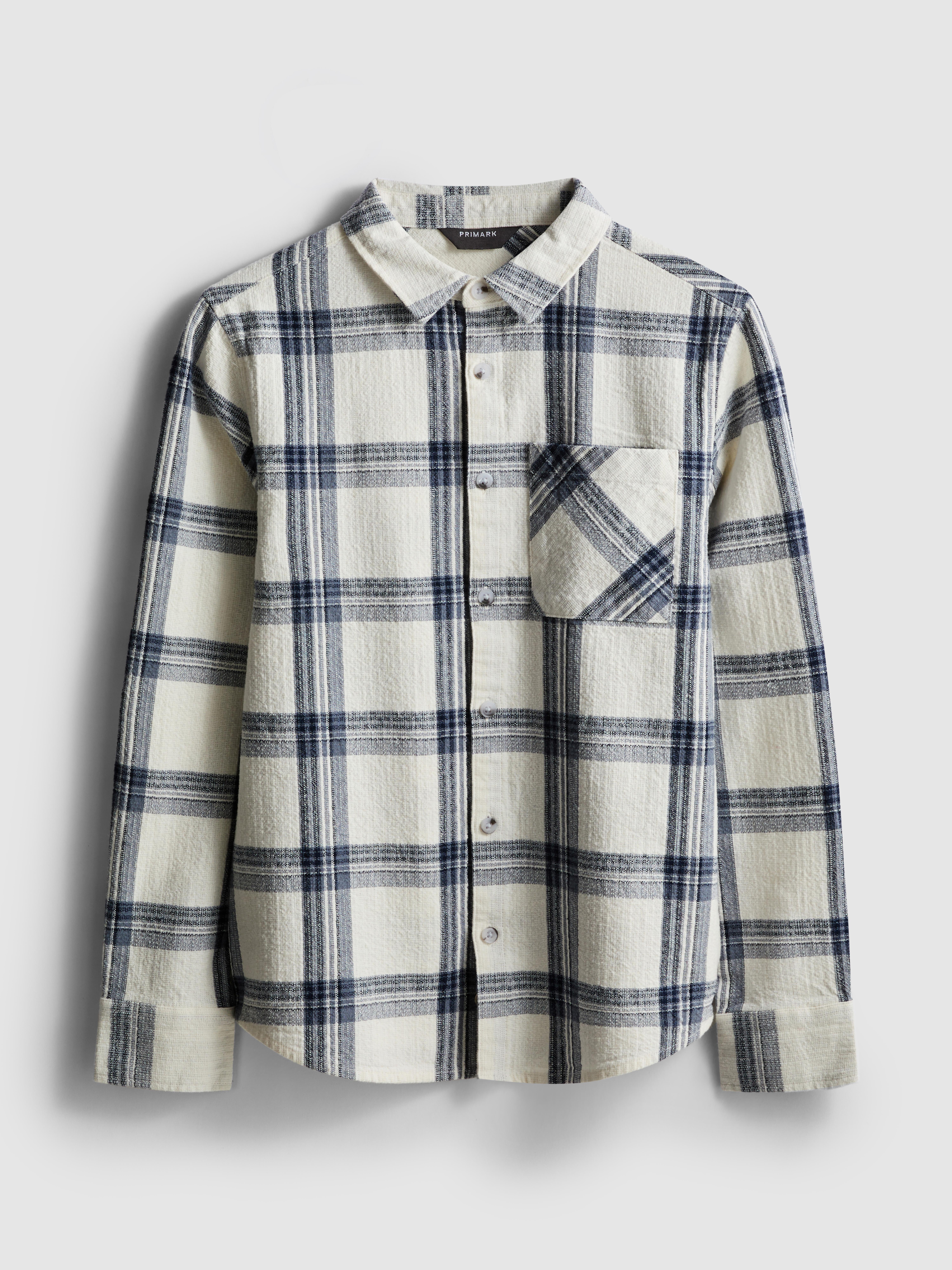 Boys Blue 7-15yrs | Check Flannel Shirt