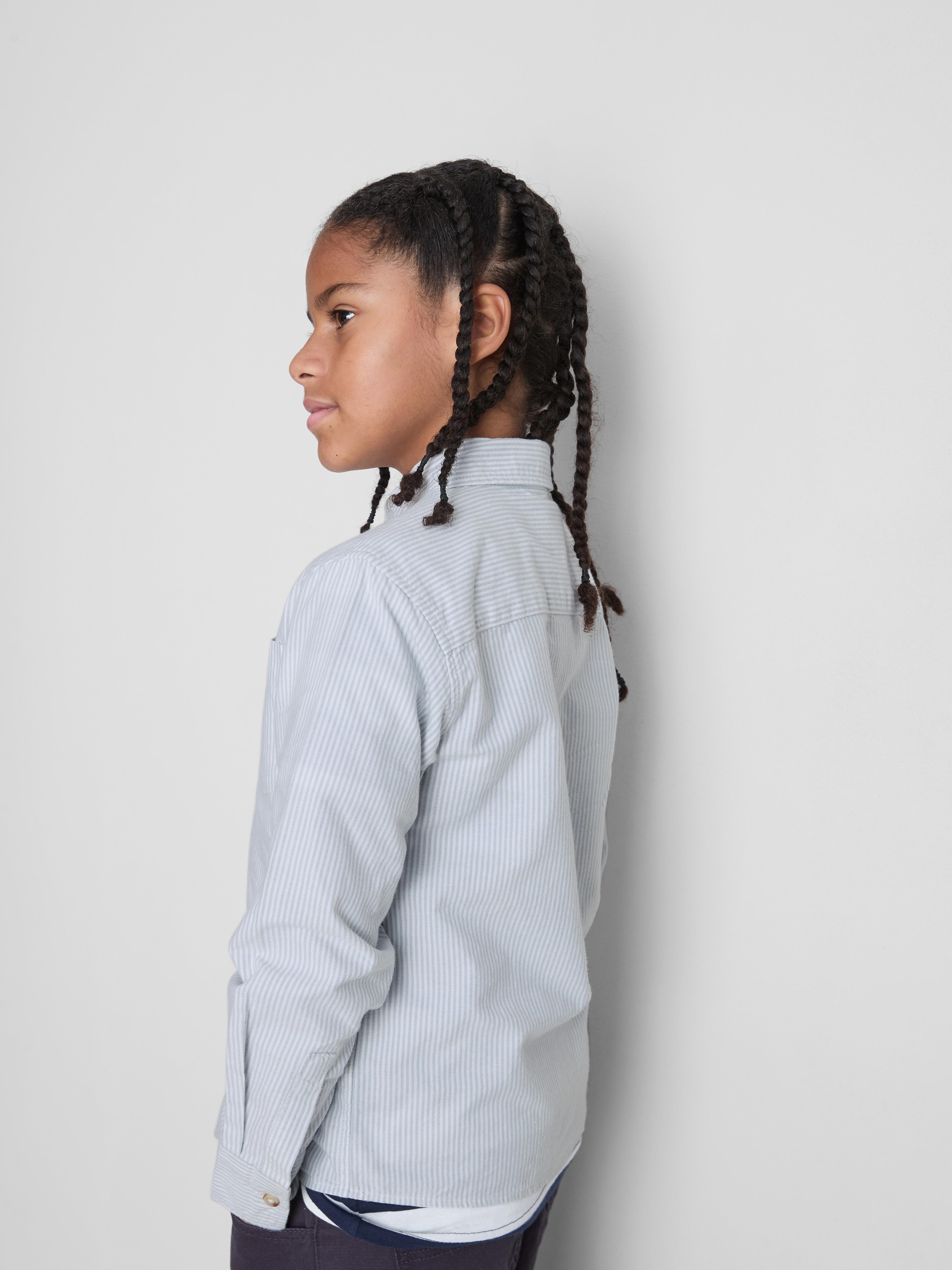 7–15 Jahre | Gestreiftes Oxford-Hemd