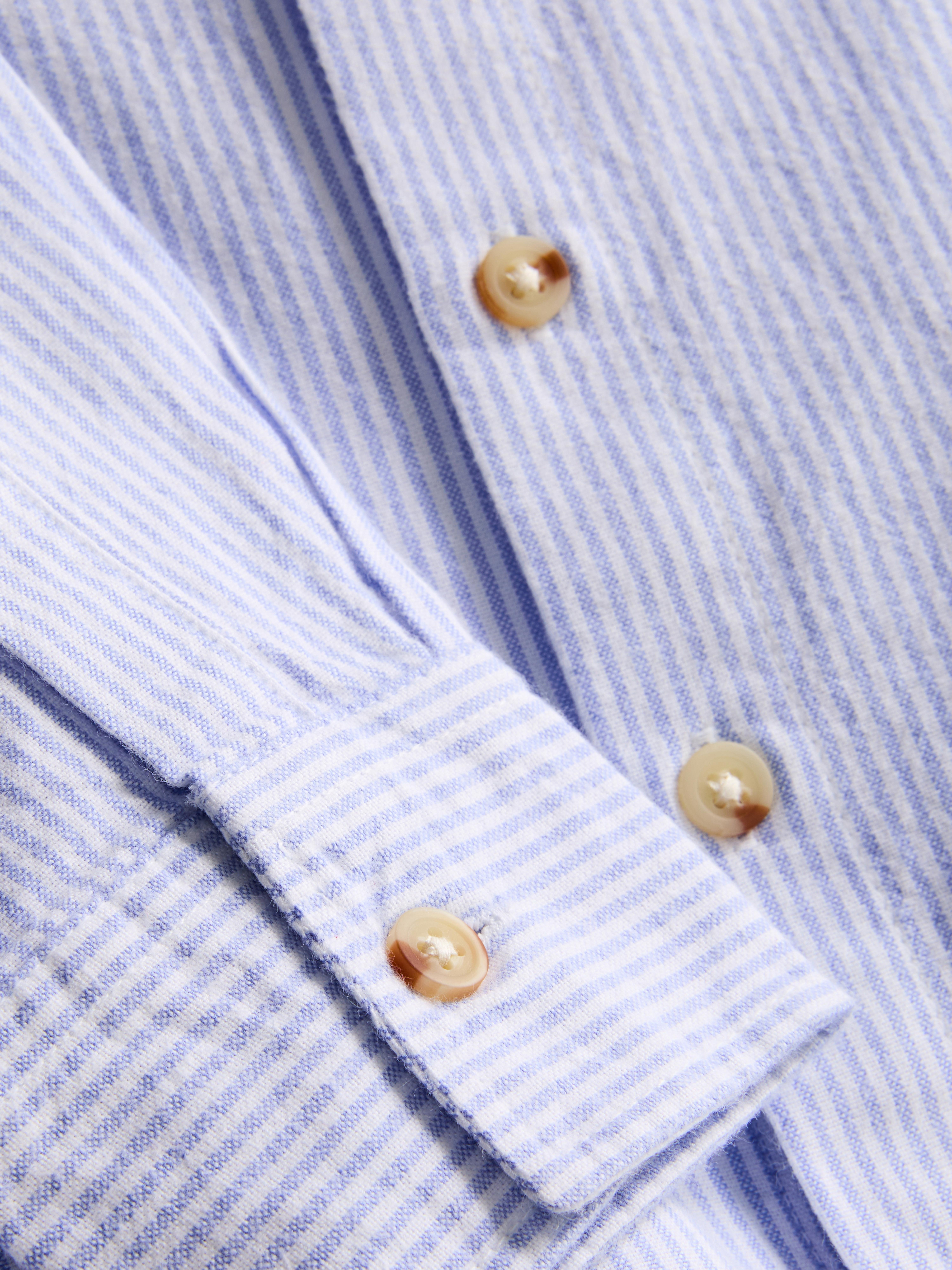7-15yrs | Stripe Oxford Shirt