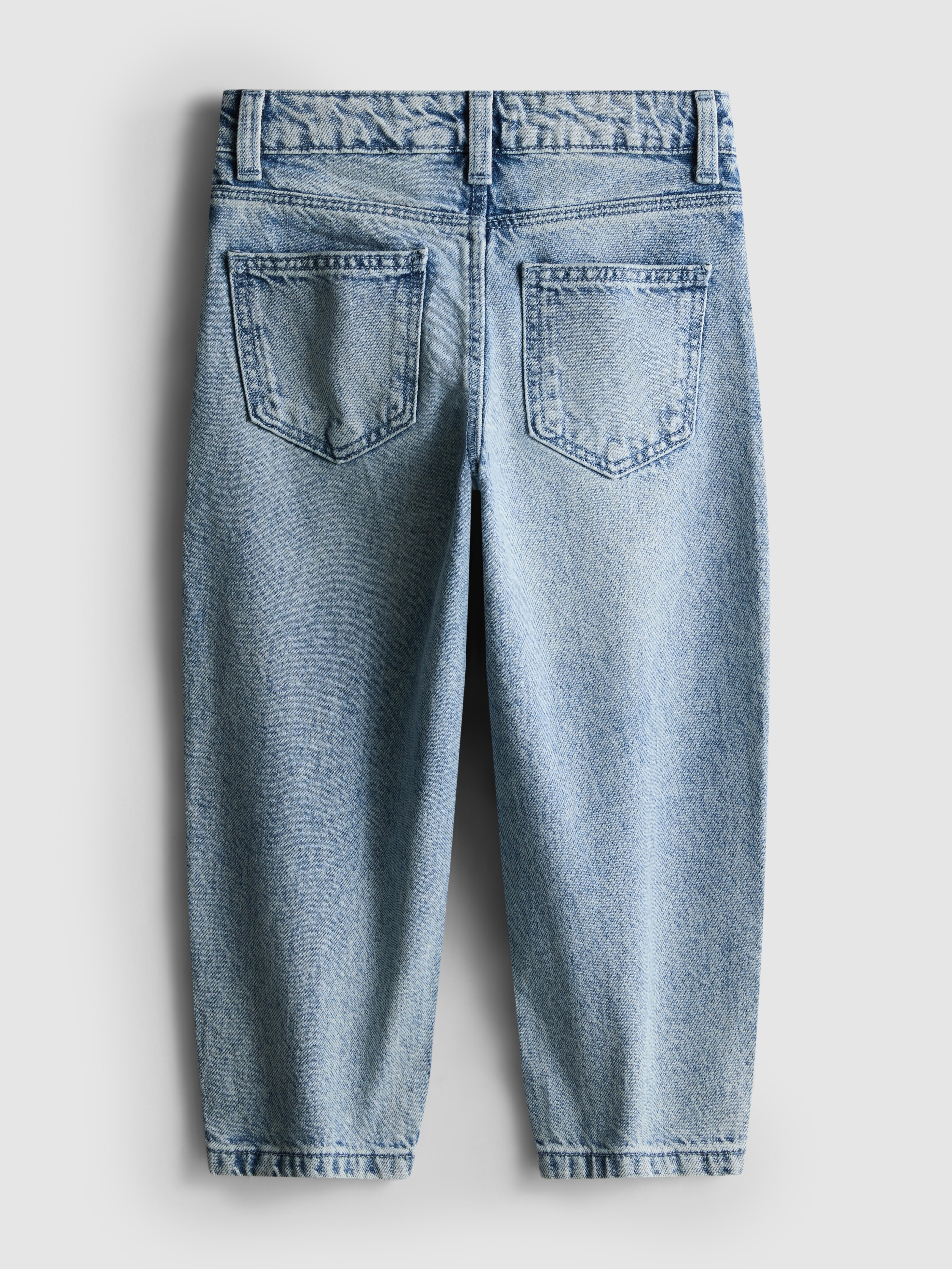 Boys Light Blue 1.5-8yrs | Barrel-Leg Jeans