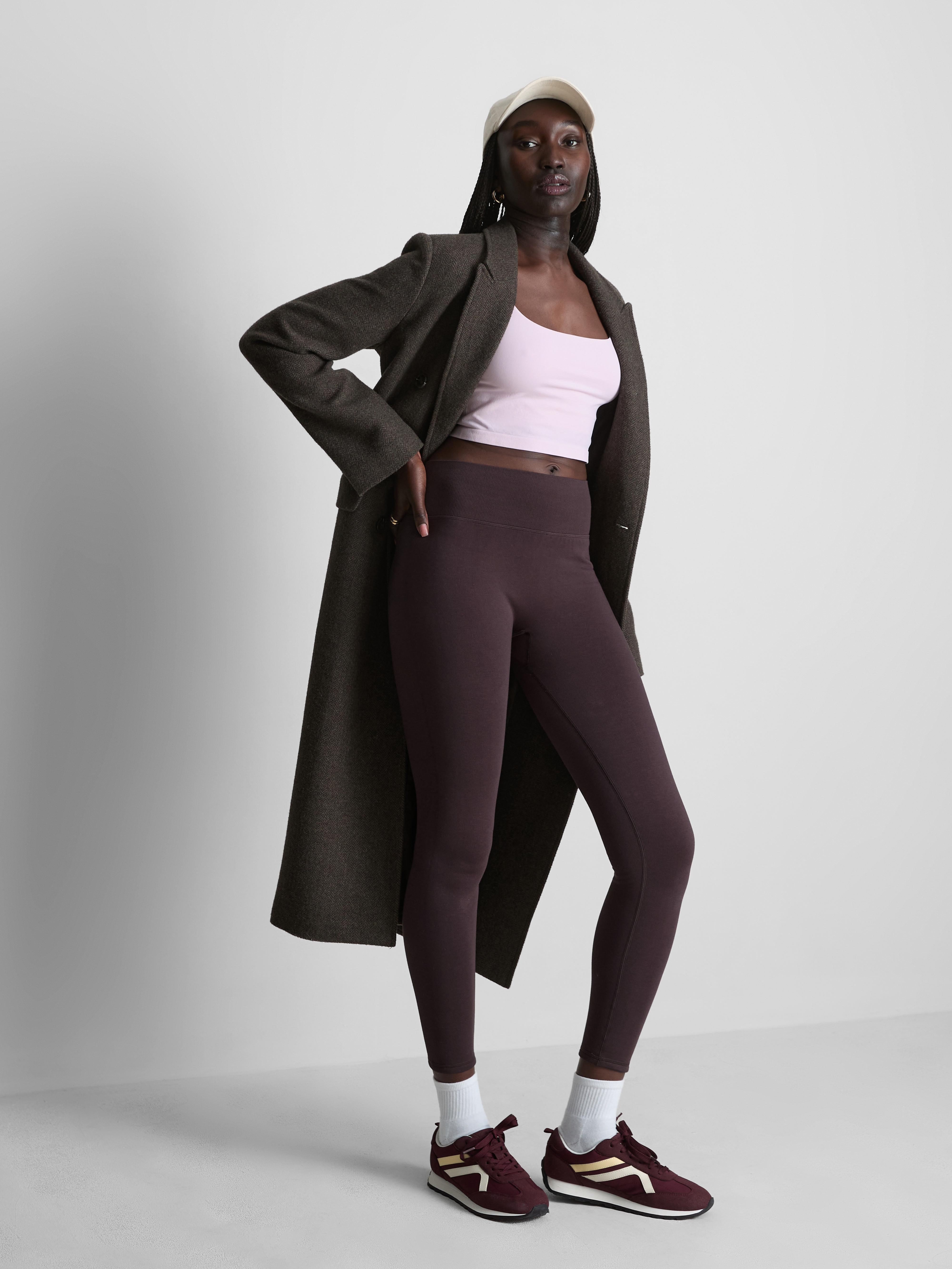 Women's Pink Seamless Cropped Cami Top