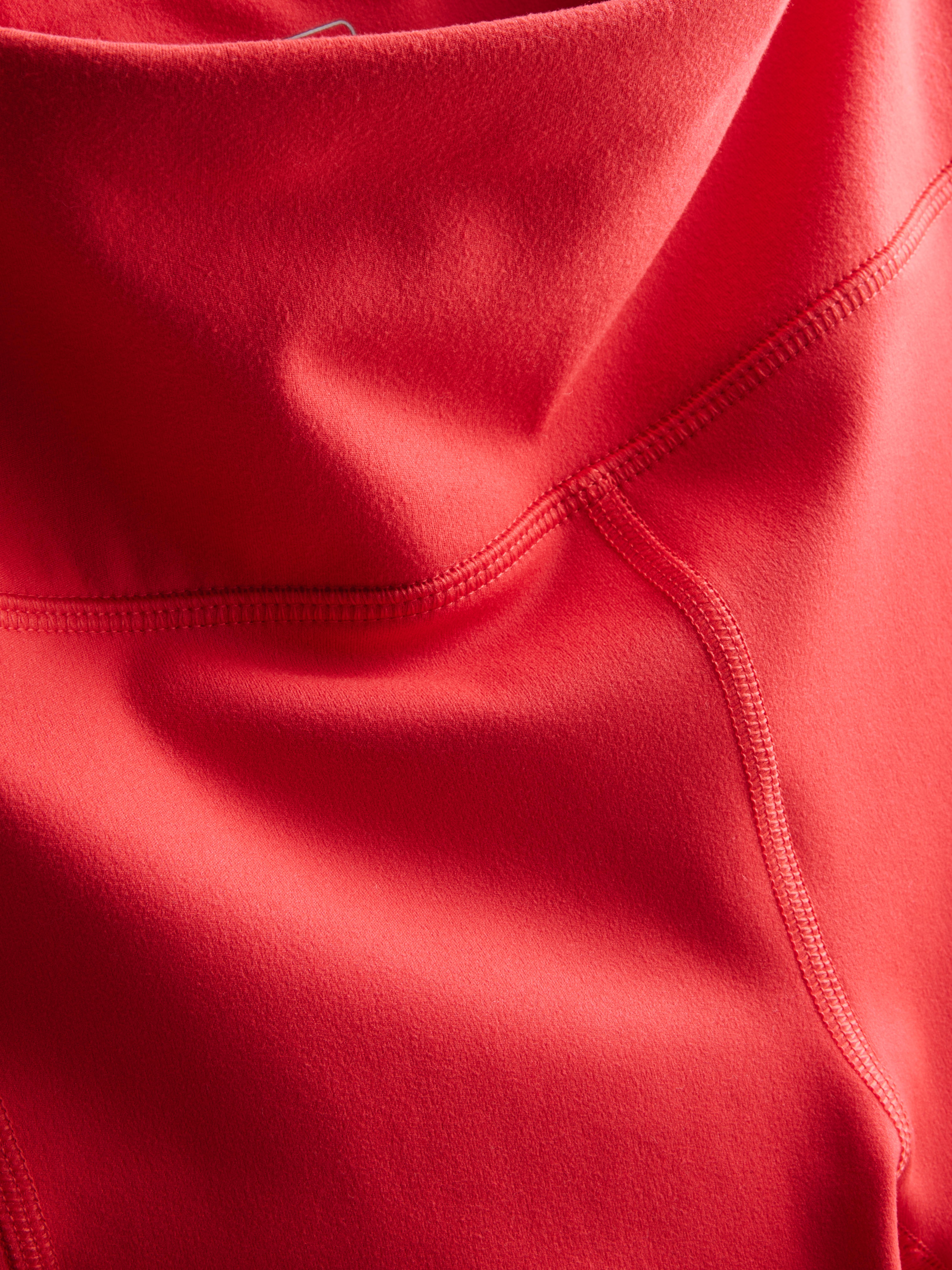 Women's Red Rita Ora High-Waisted Active Shorts