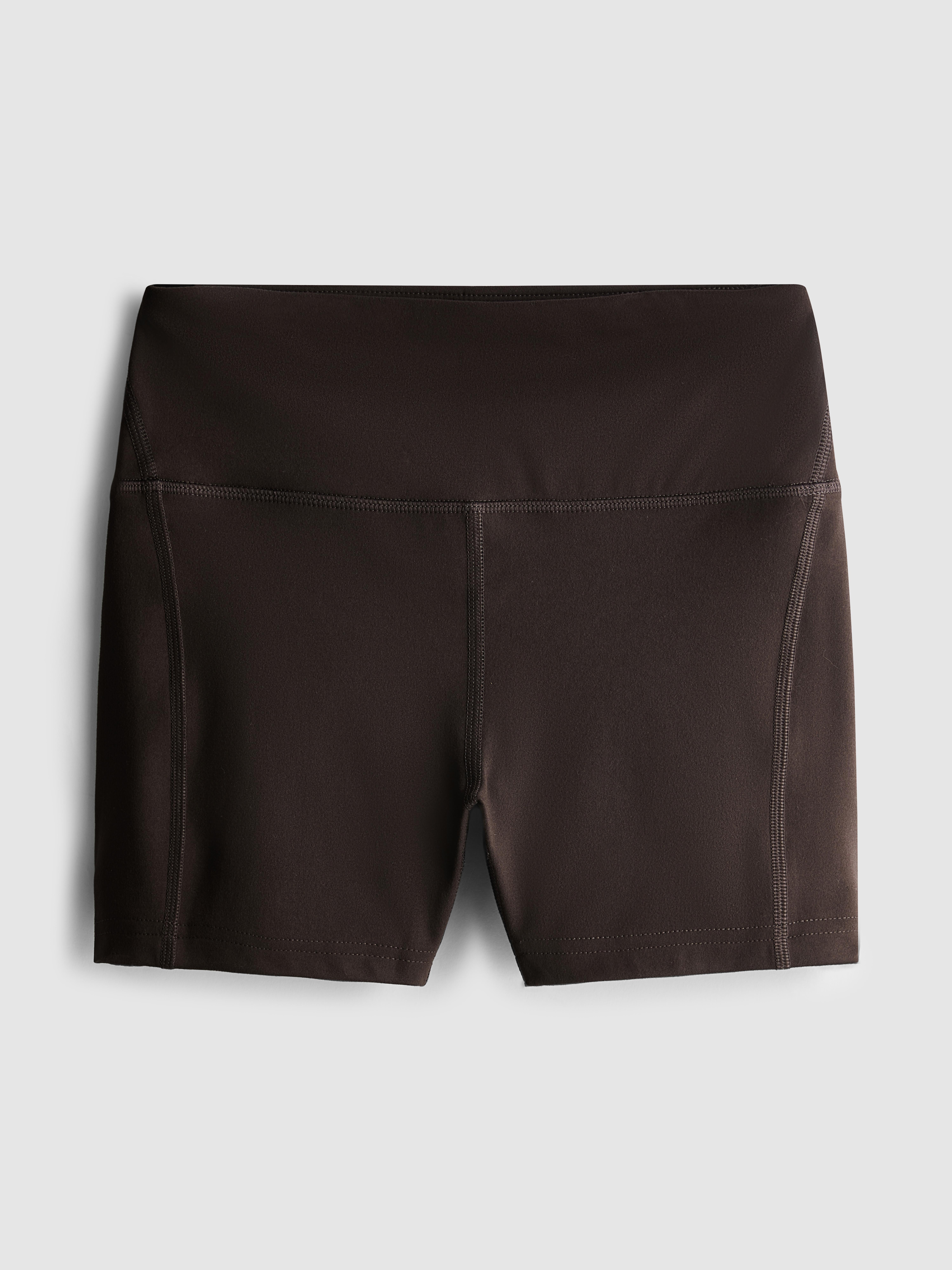 Women's Chocolate Rita Ora High-Waisted Active Shorts
