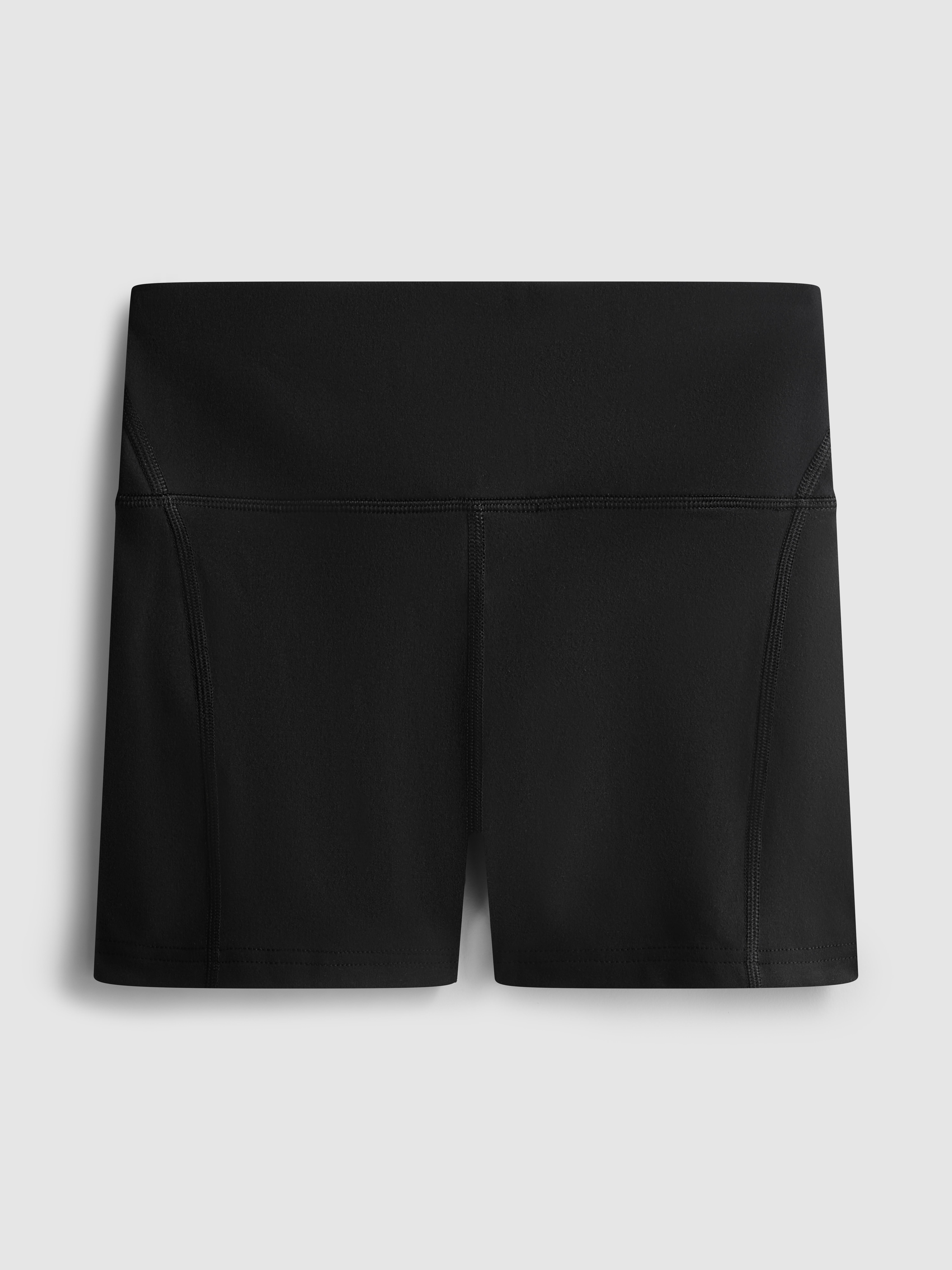 Women's Black Rita Ora High-Waisted Active Shorts