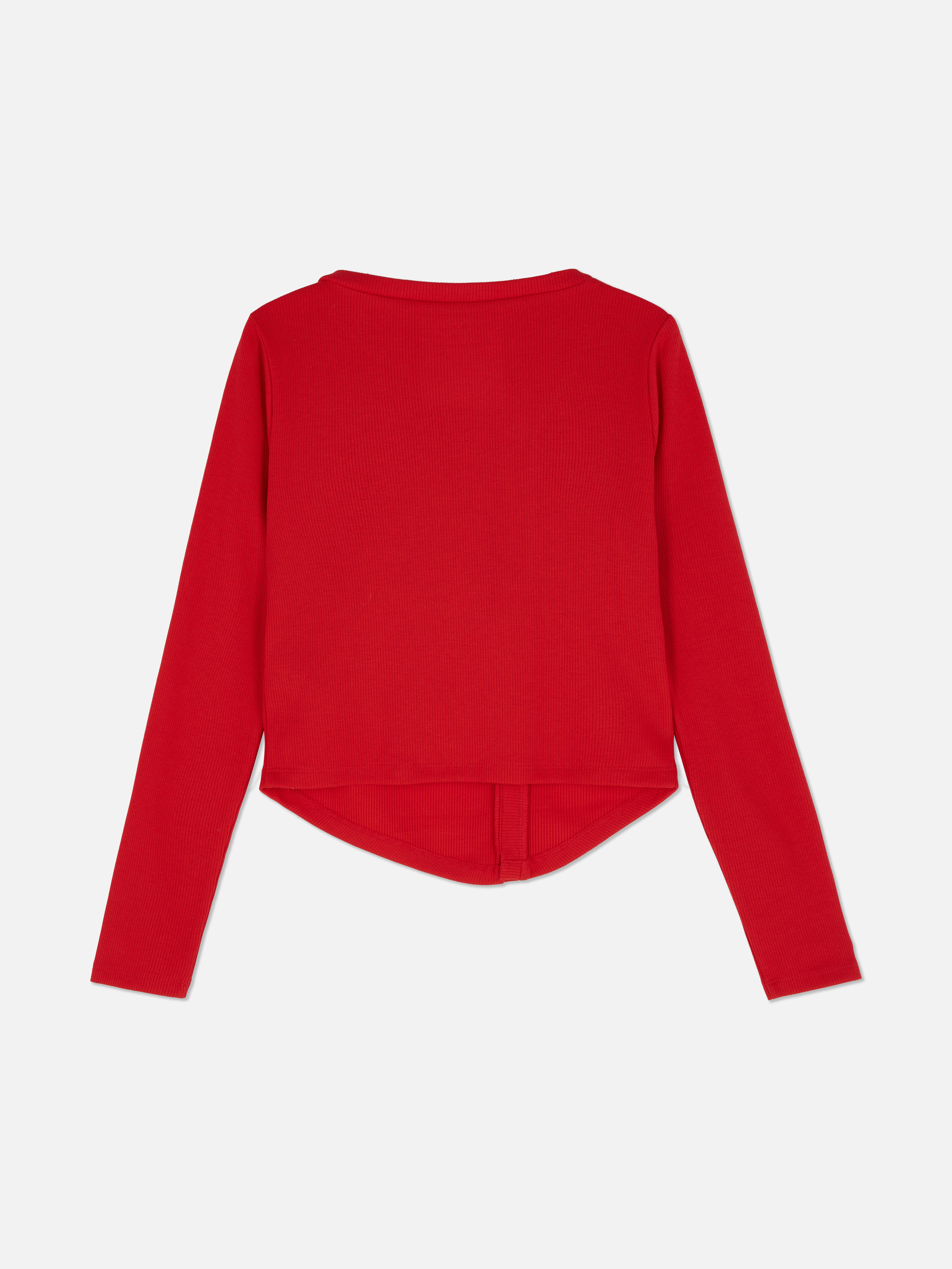 9-15 años | Camiseta de manga larga asimétrica