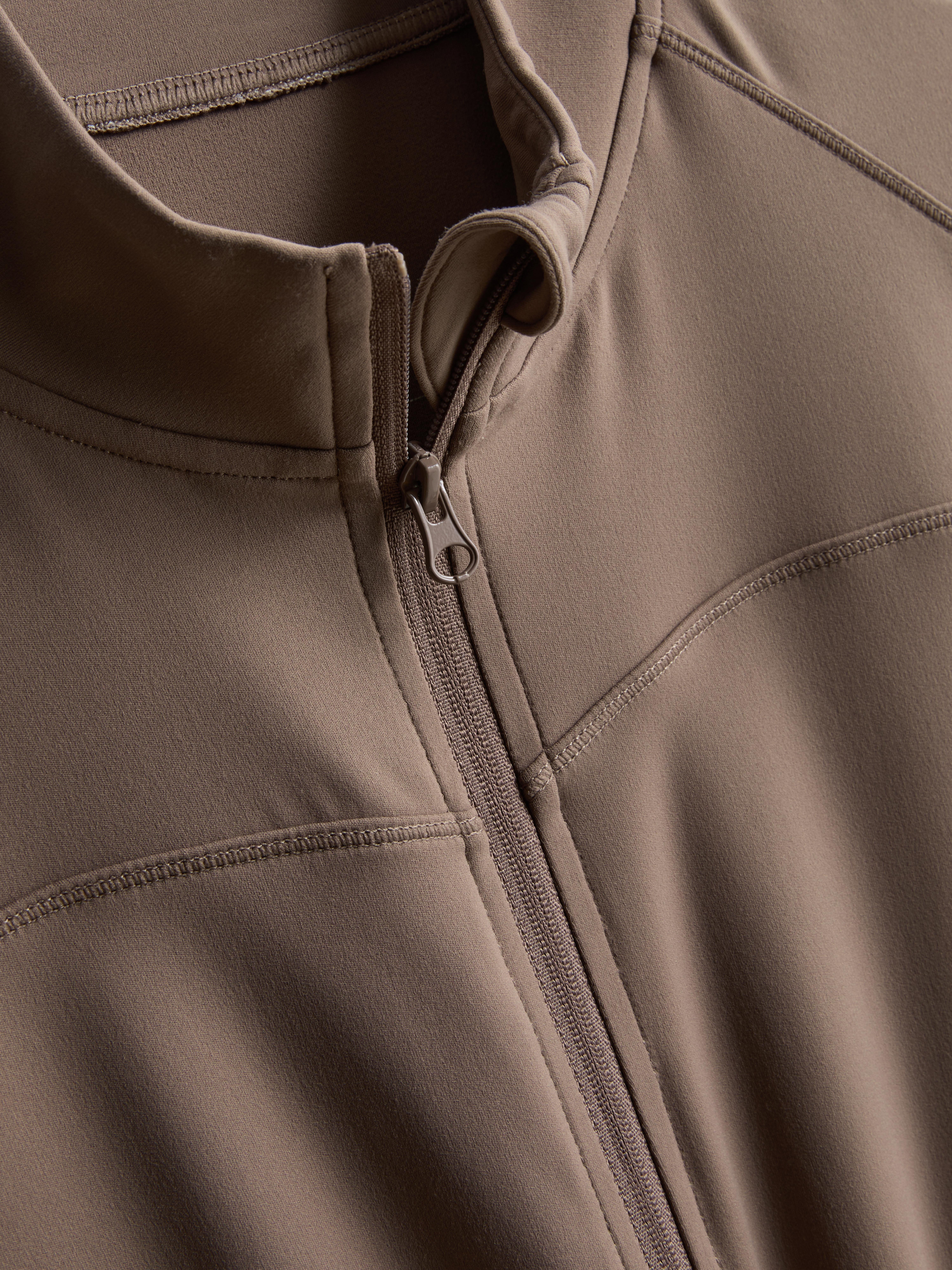 Women's Brown Buttery Soft Active Jacket