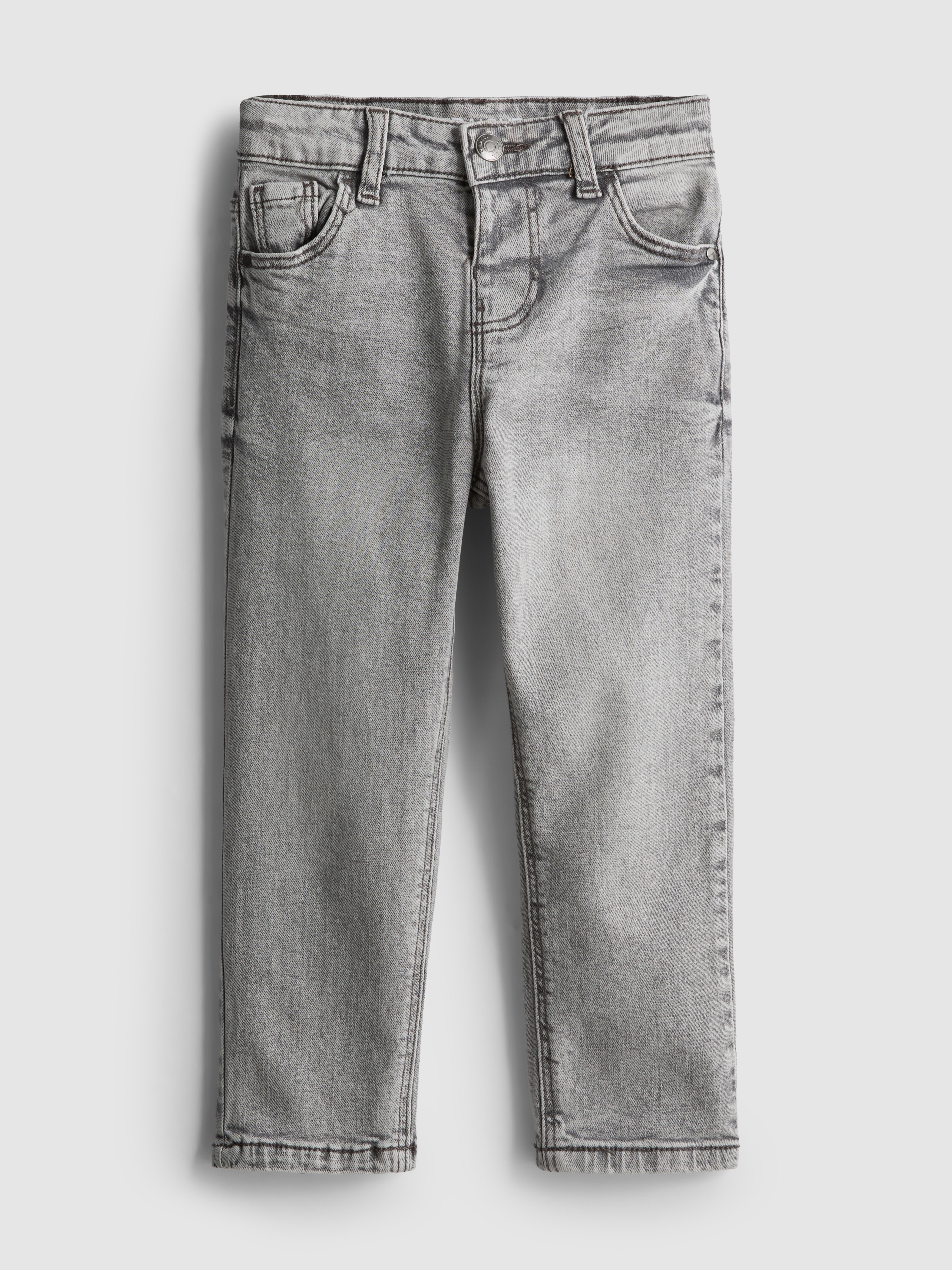 1,5-7 jr | Jeans met rechte pijpen Grijs