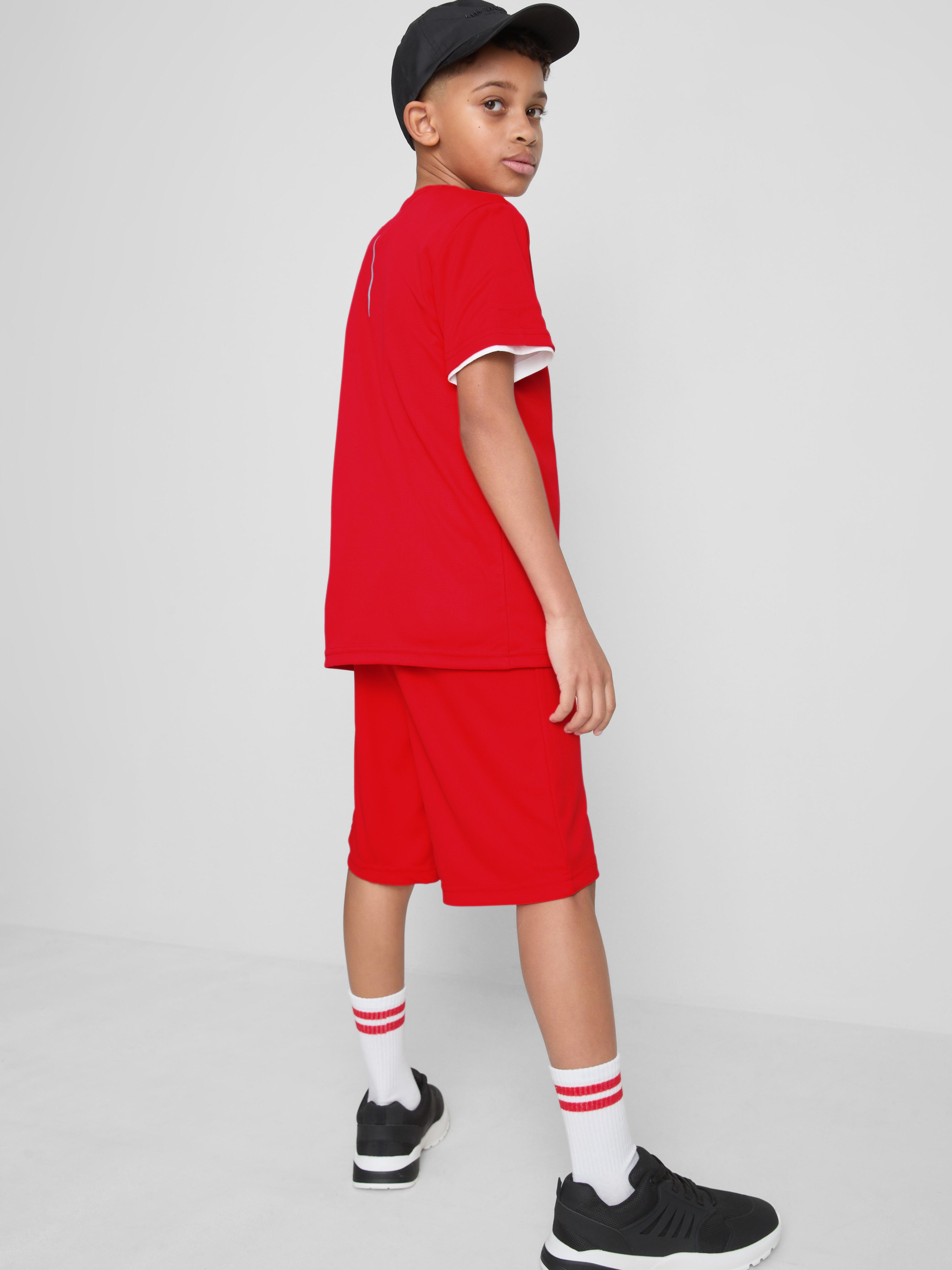 Boys Light Red 7-15yrs | Sports Set