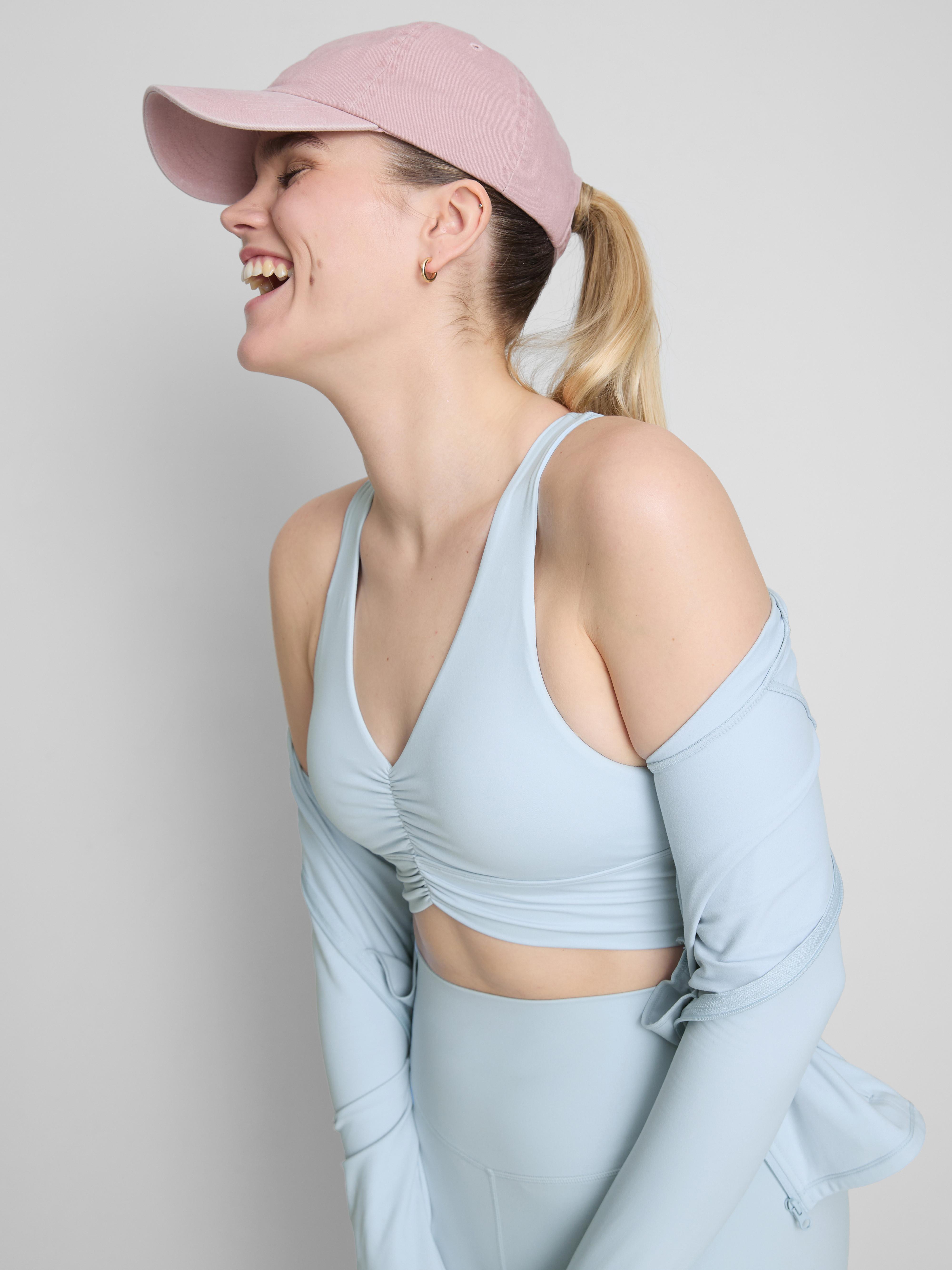 Buttery Soft Active Ruched Crop Top
