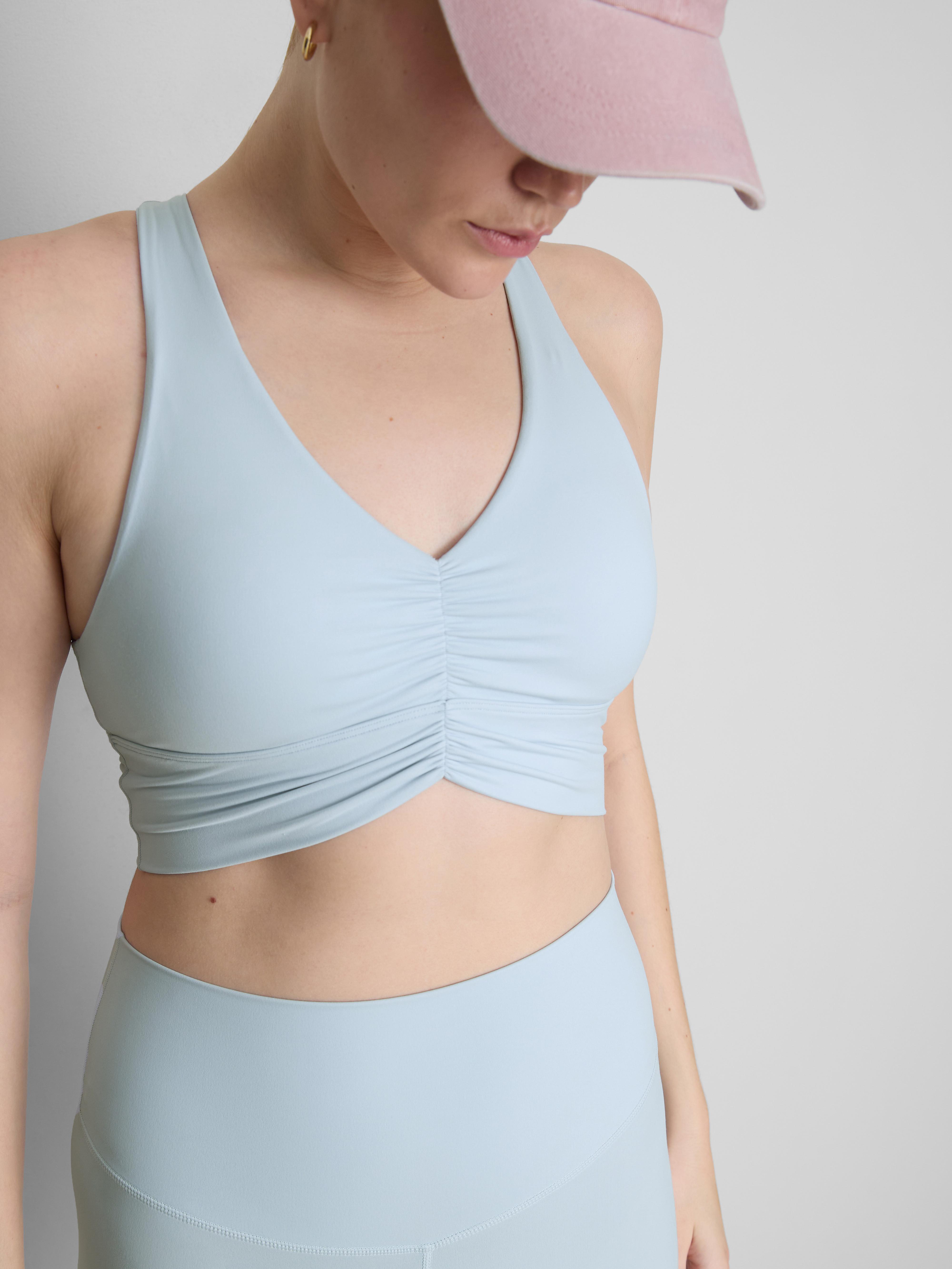 Buttery Soft Active Ruched Crop Top