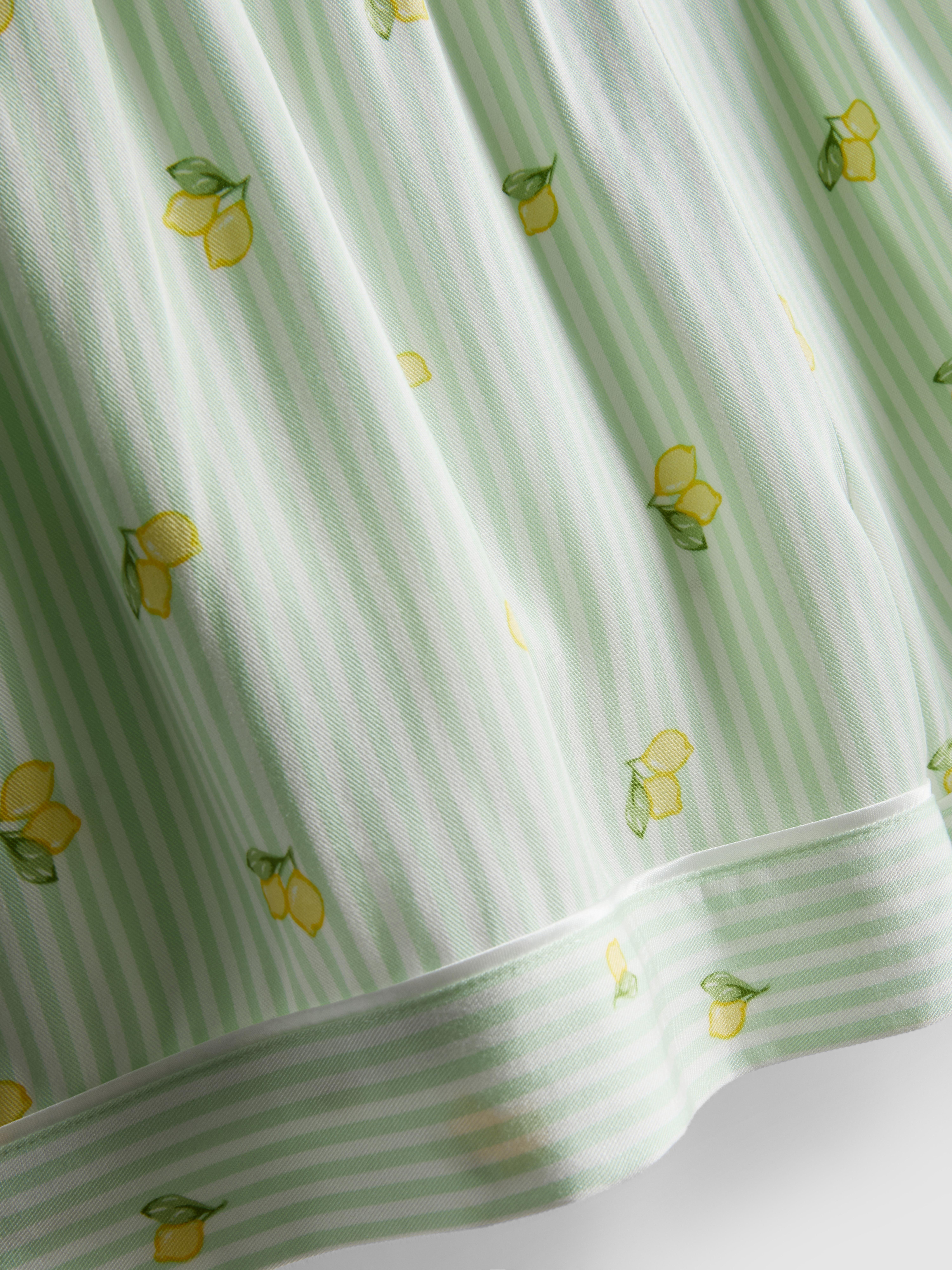 Women's Aqua Printed Short Boyfriend Pajamas