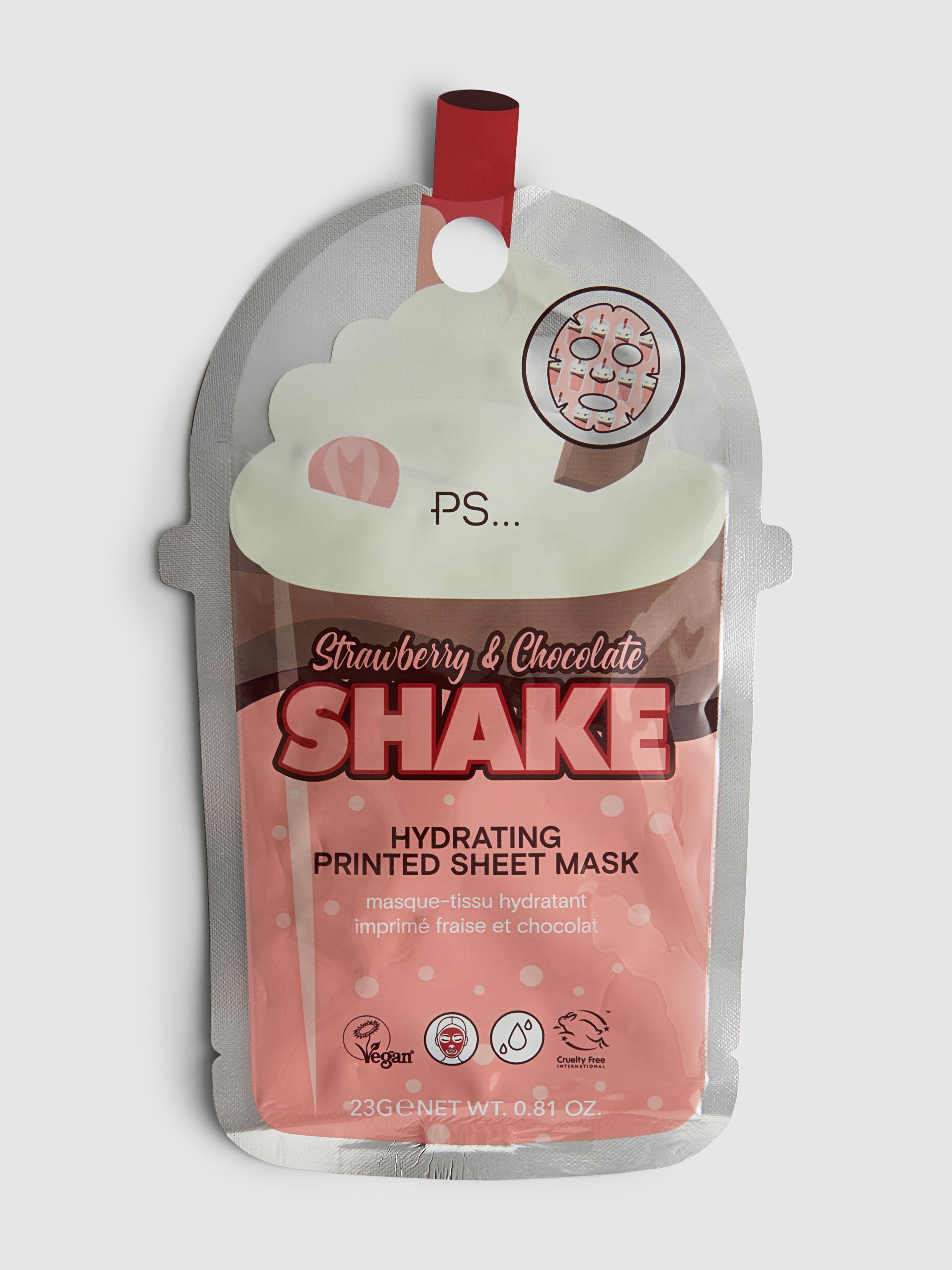 PS... Milkshake Printed Sheet Mask