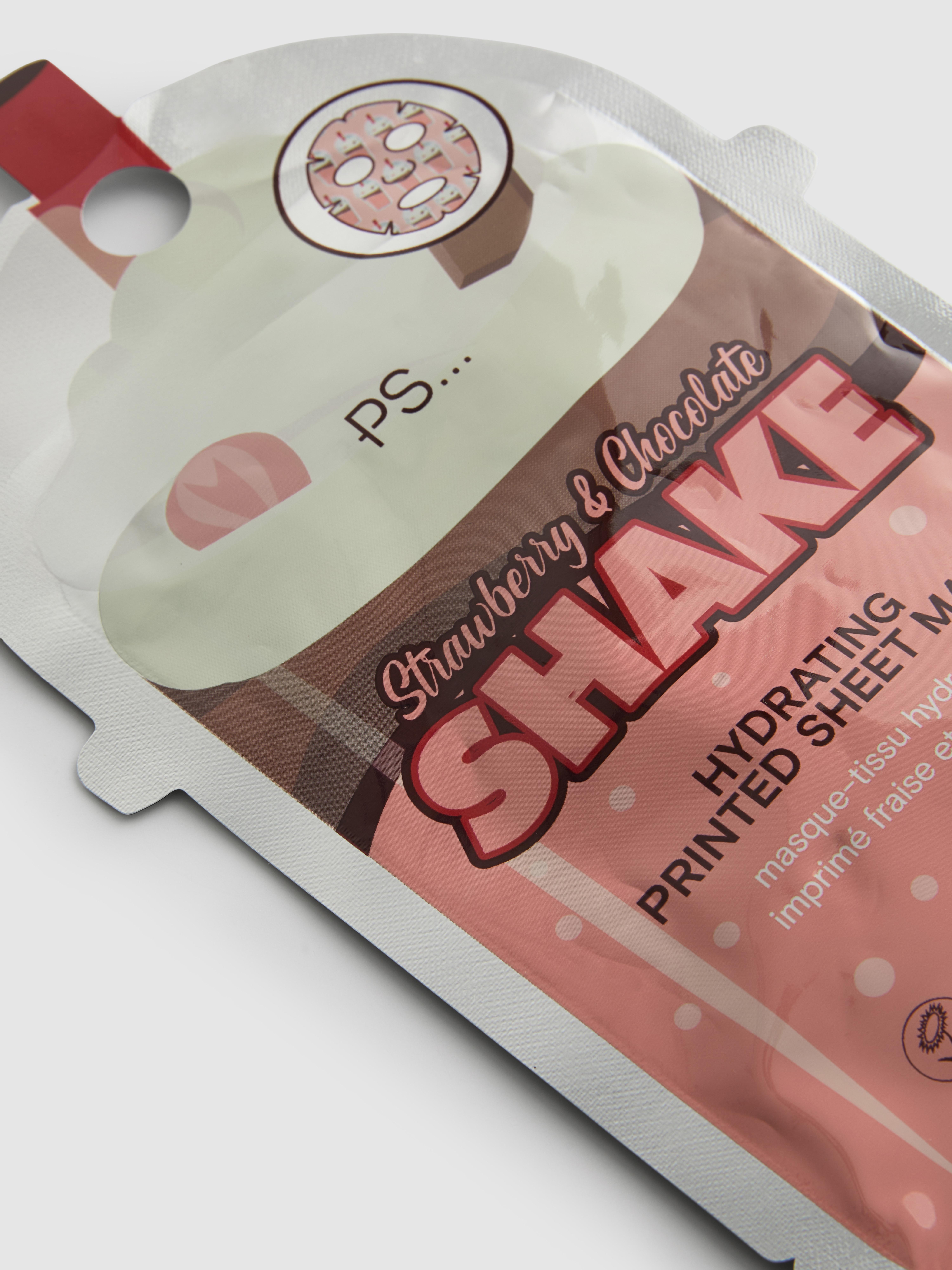 PS... Milkshake Printed Sheet Mask