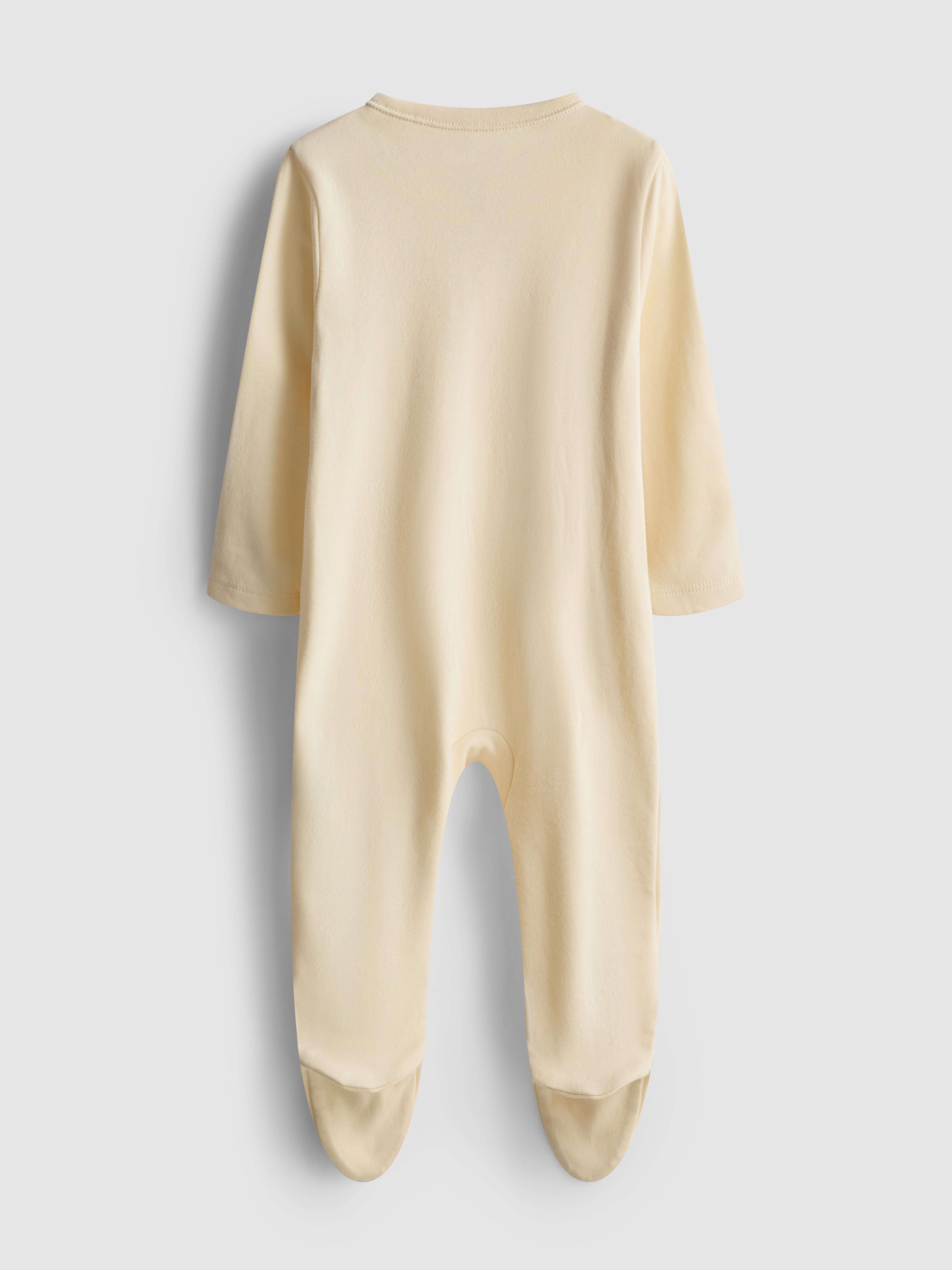 Baby Boys;Girls;Unisex Yellow 0-24mths | Easter Chick Graphic Wrap Pajama Set