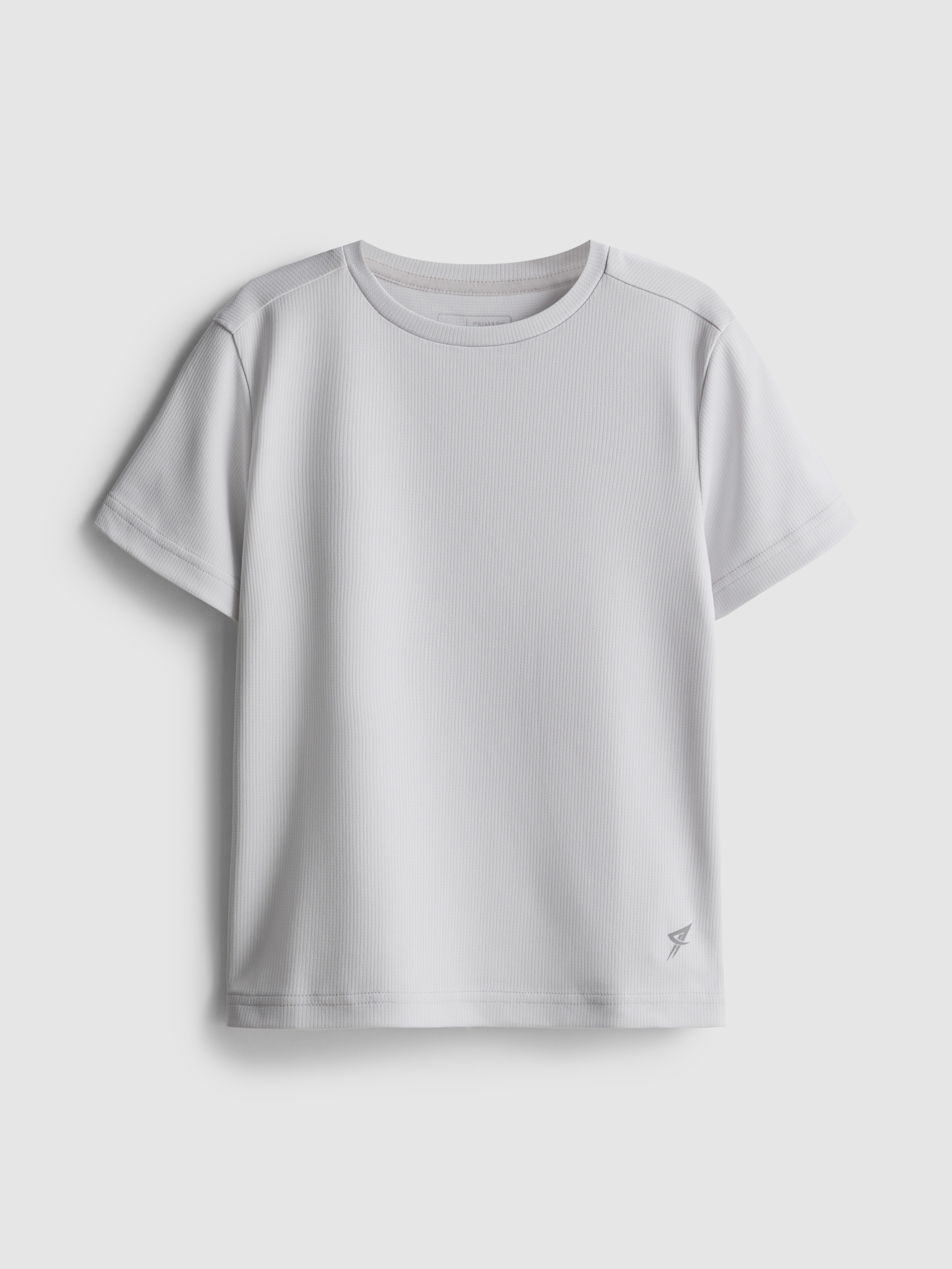 1.5-8yrs | Active T-Shirt Light Grey