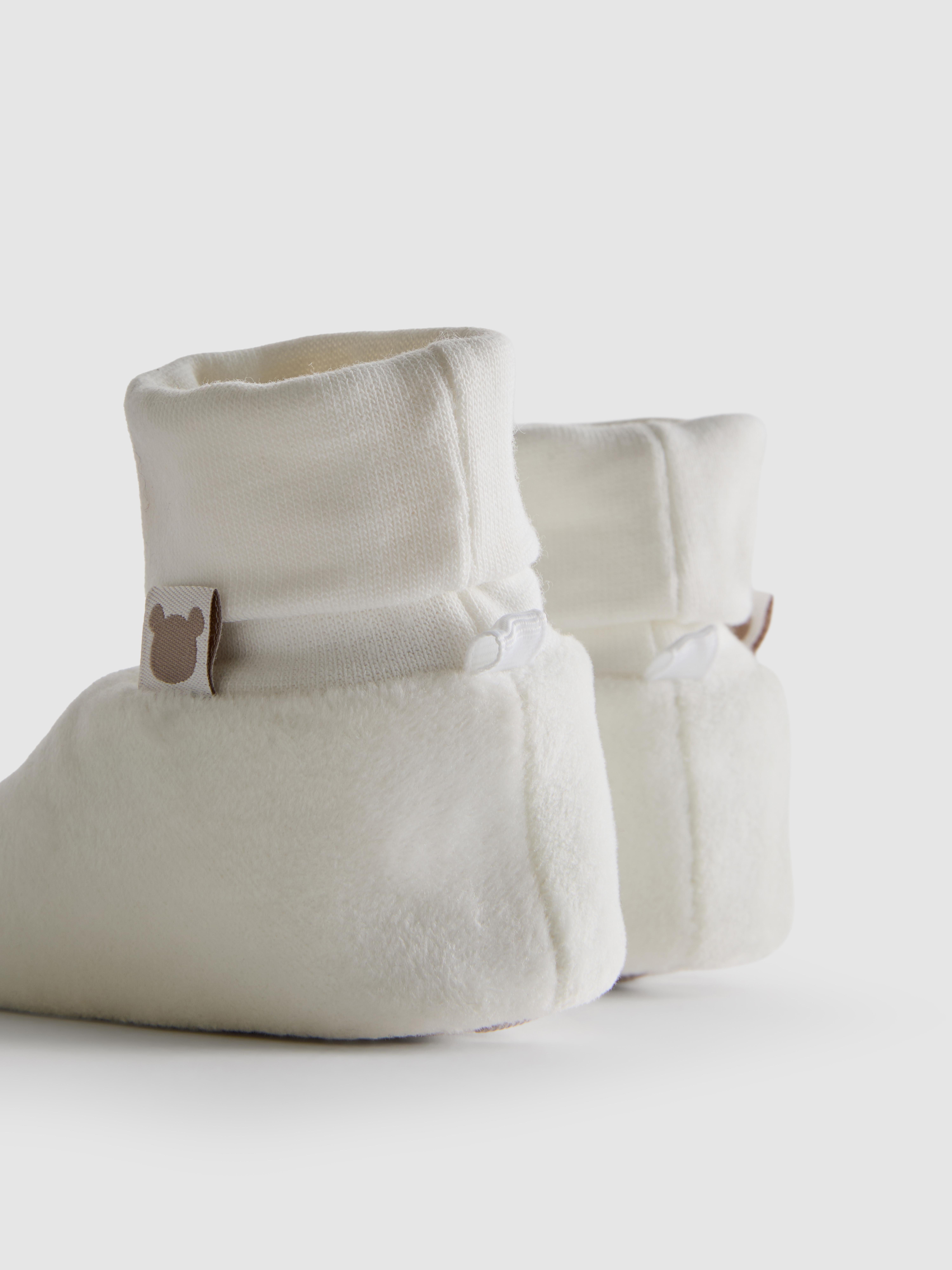 0-18mths | Newborn Socktop Slippers