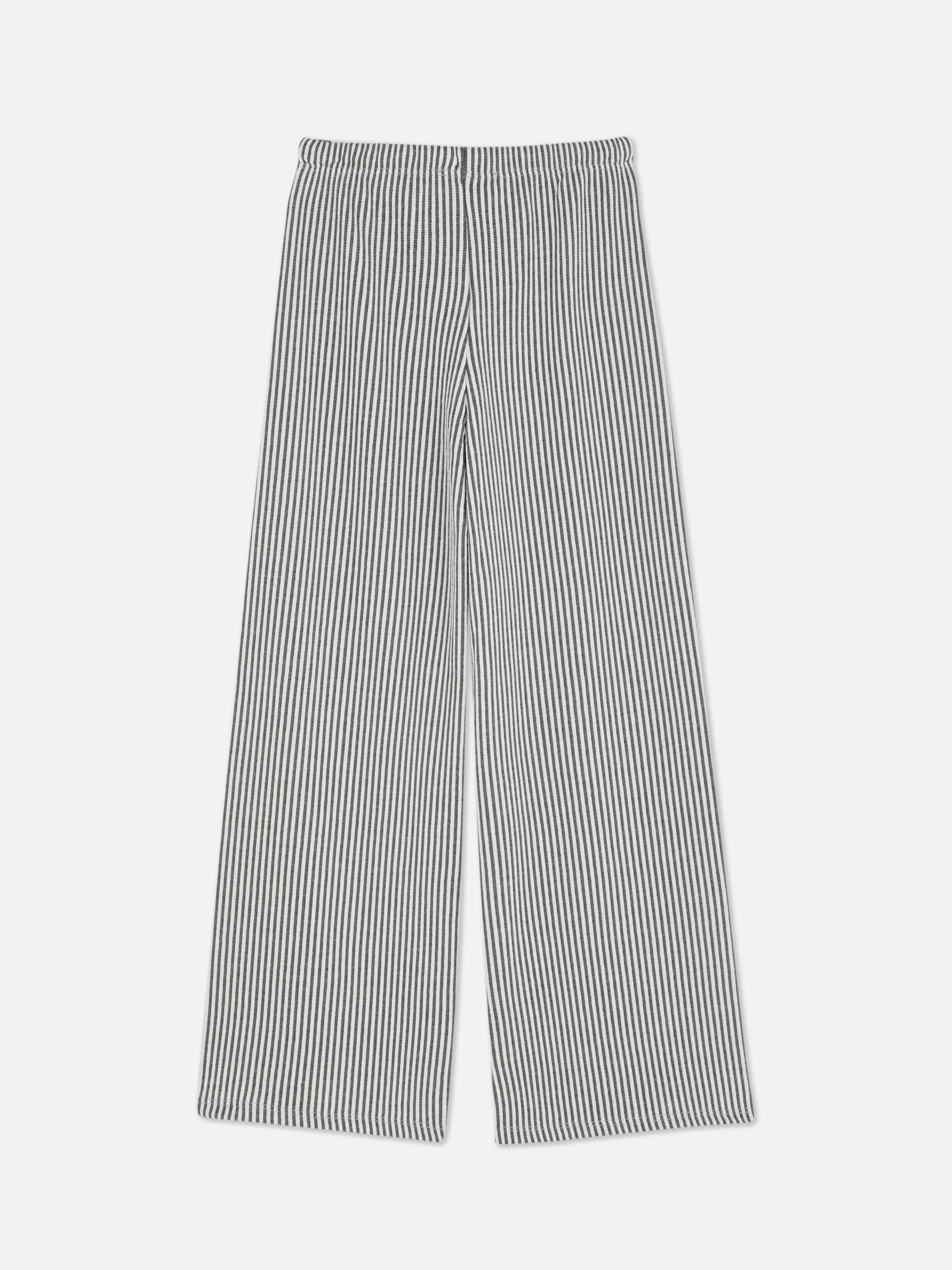 7-15yrs | Stripe Wide Leg Joggers