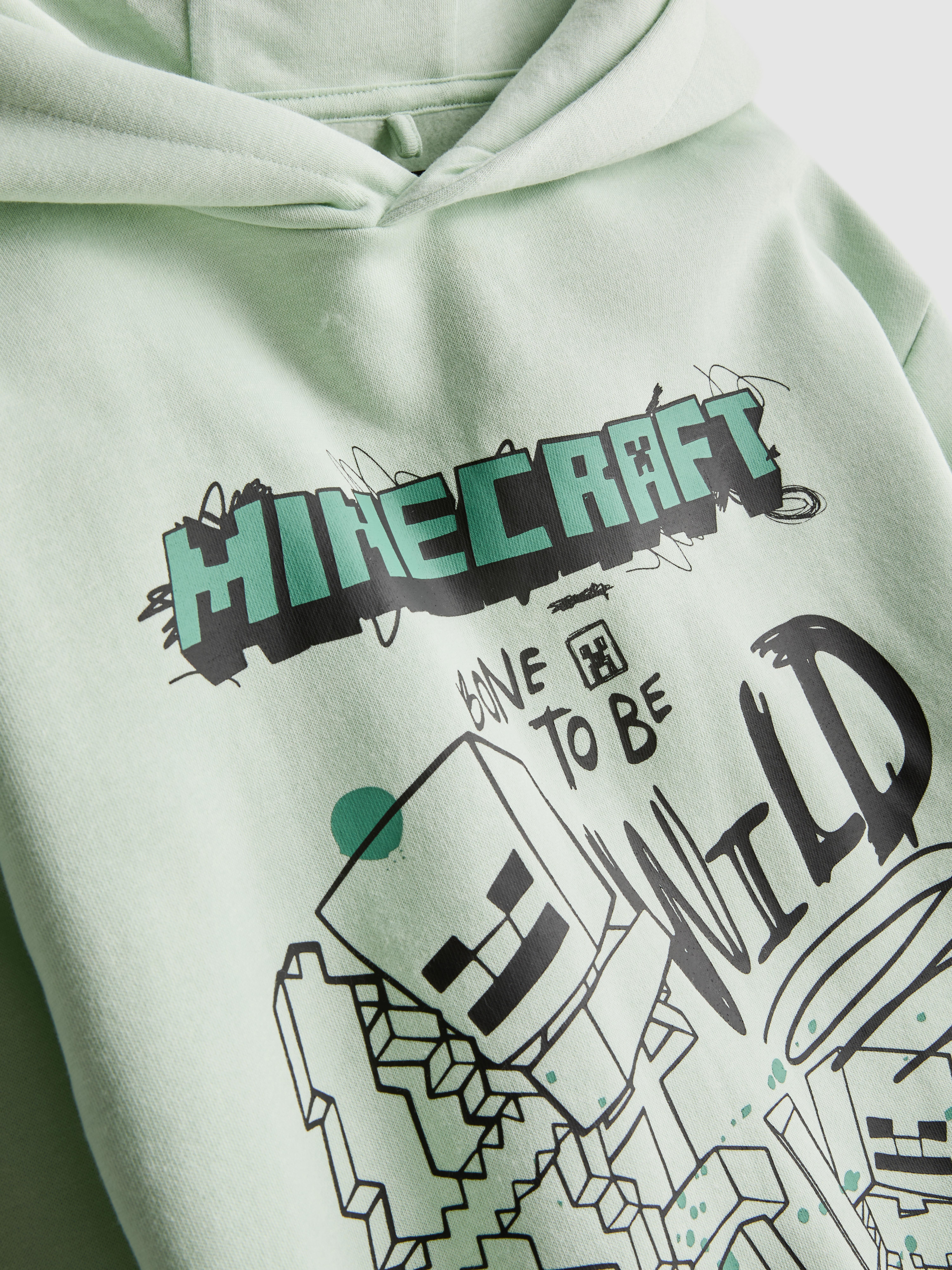 Capuchon Sweatshirt Minecraft Gaming Funny Enfant Hoodie 6 à 14 ans
