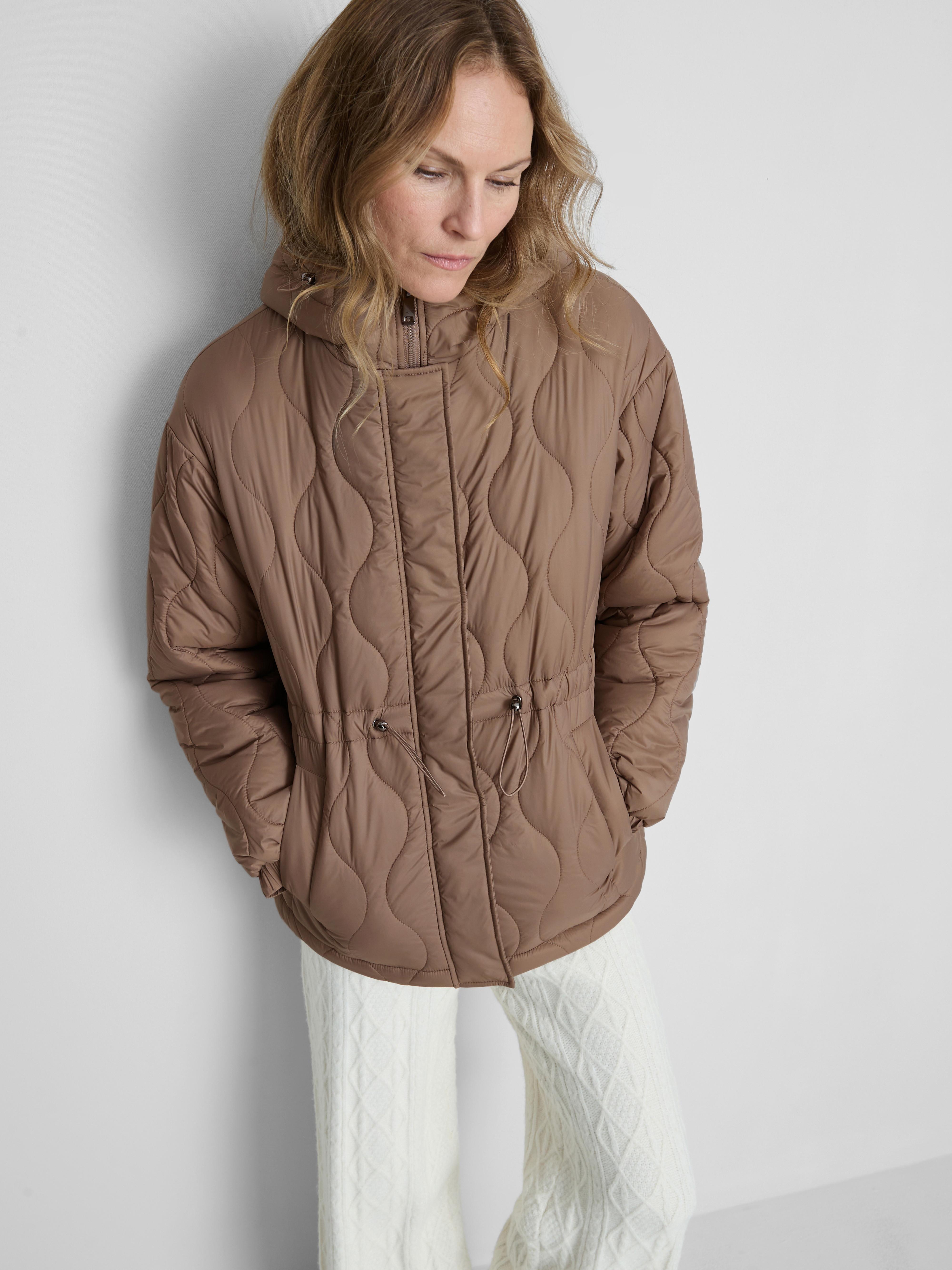 Street One Giacca Trapuntata In Velluto A Coste Con Cappuccio | Donna