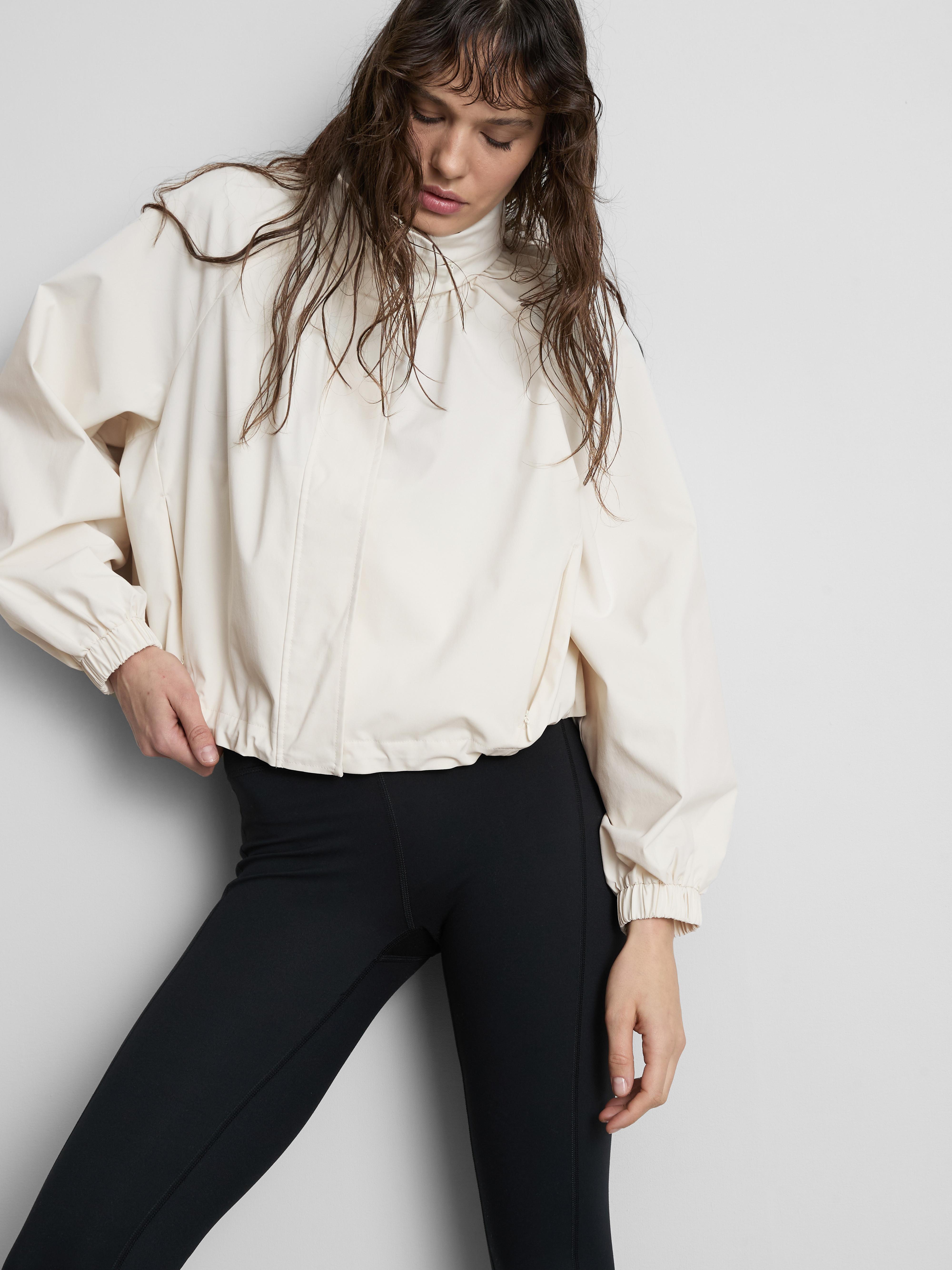 Rita Ora Cropped Lightweight Jacket