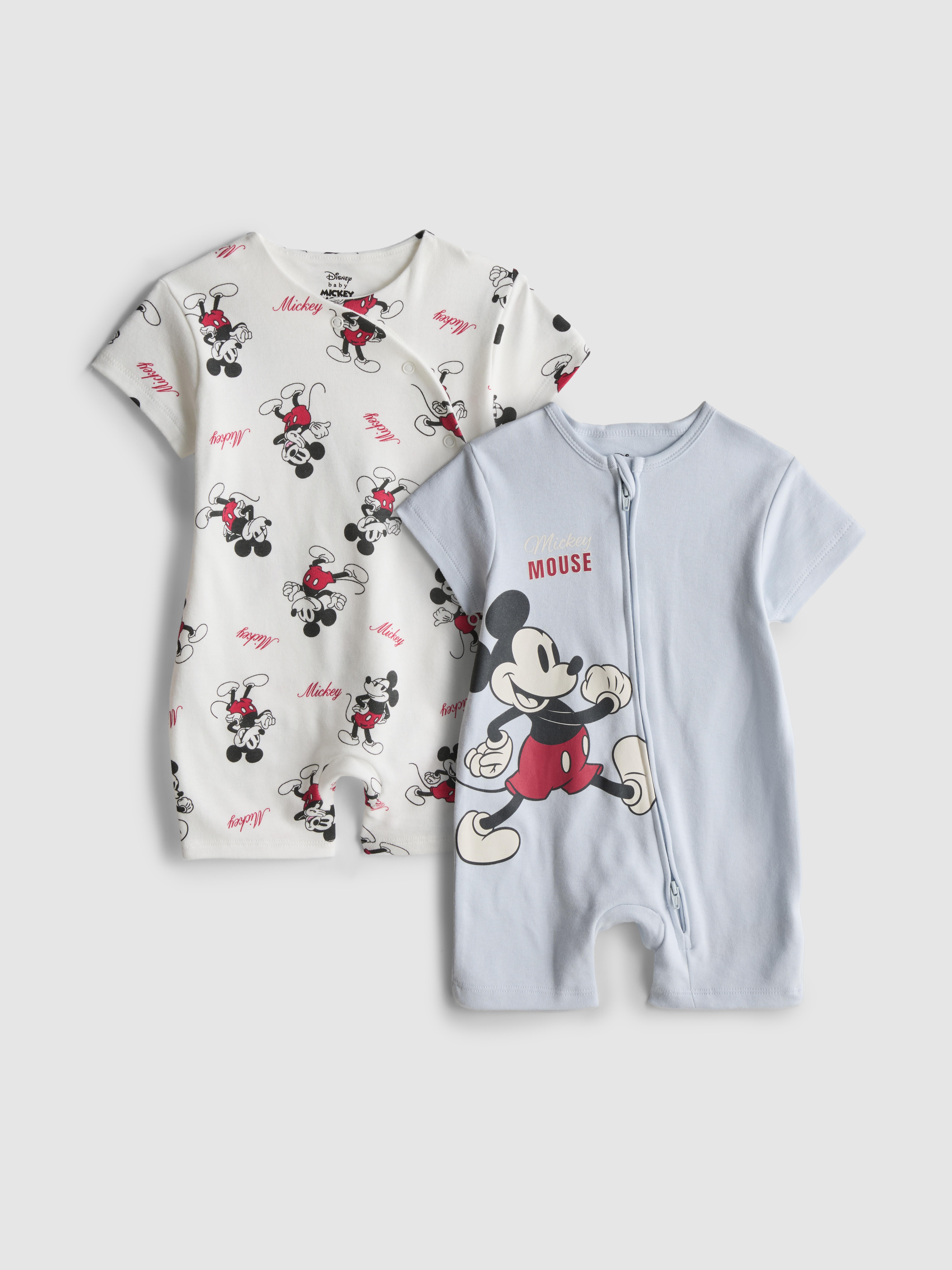 0-24mths | 2pk Disney’s Mickey Mouse Rompers