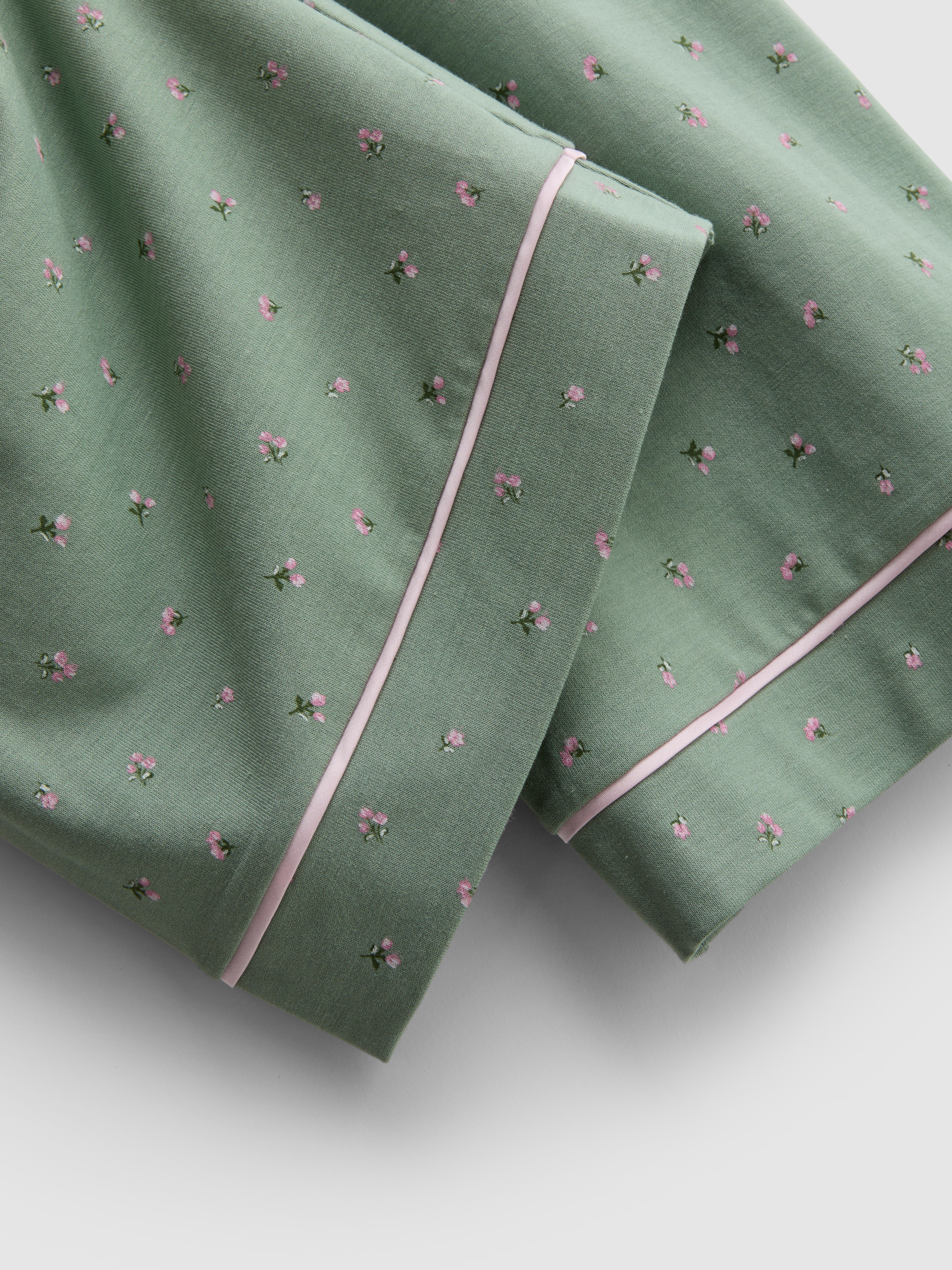 Printed Boyfriend Pajamas