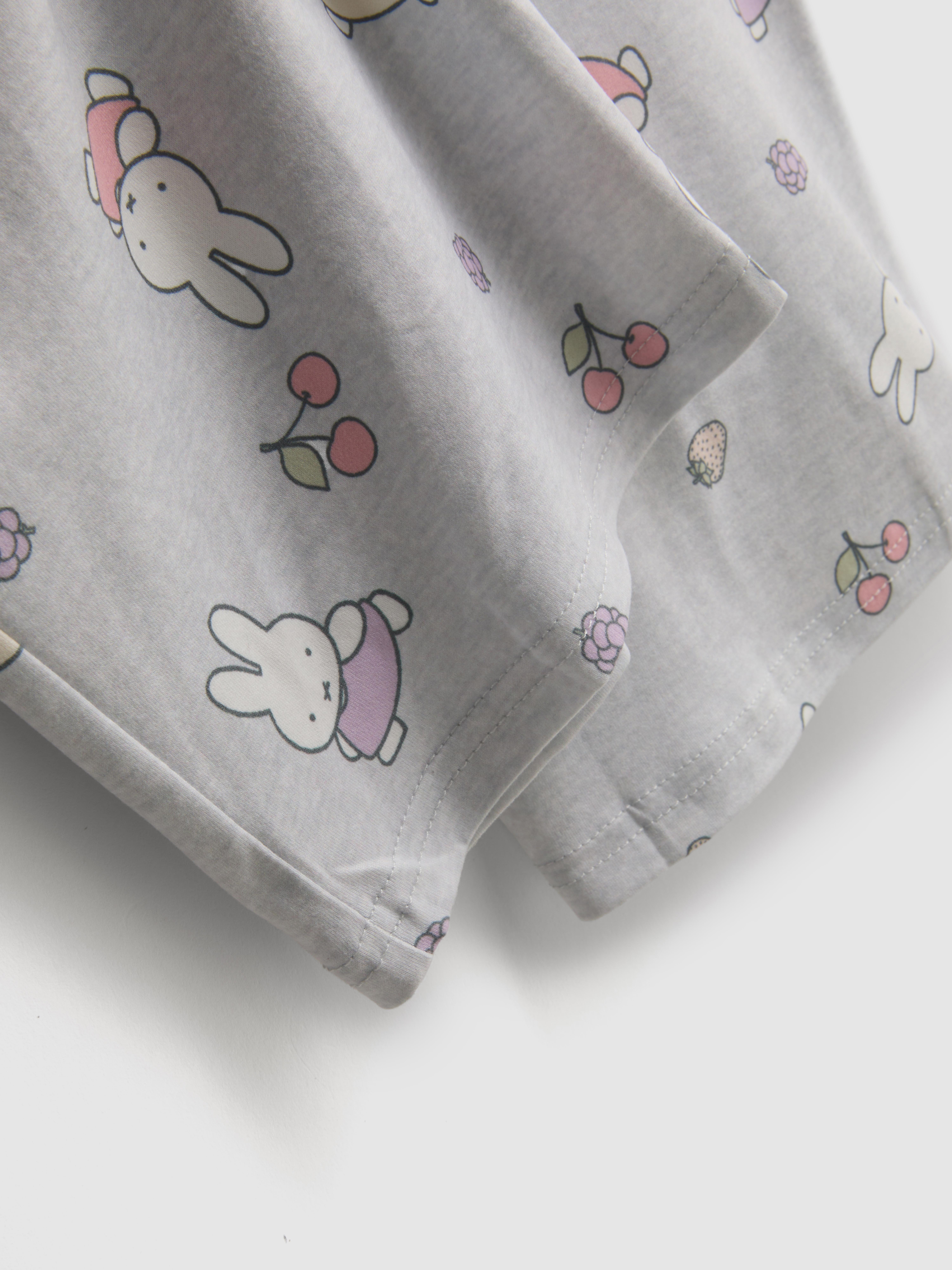 Women's Gray Heather Miffy Boyfriend Pajamas