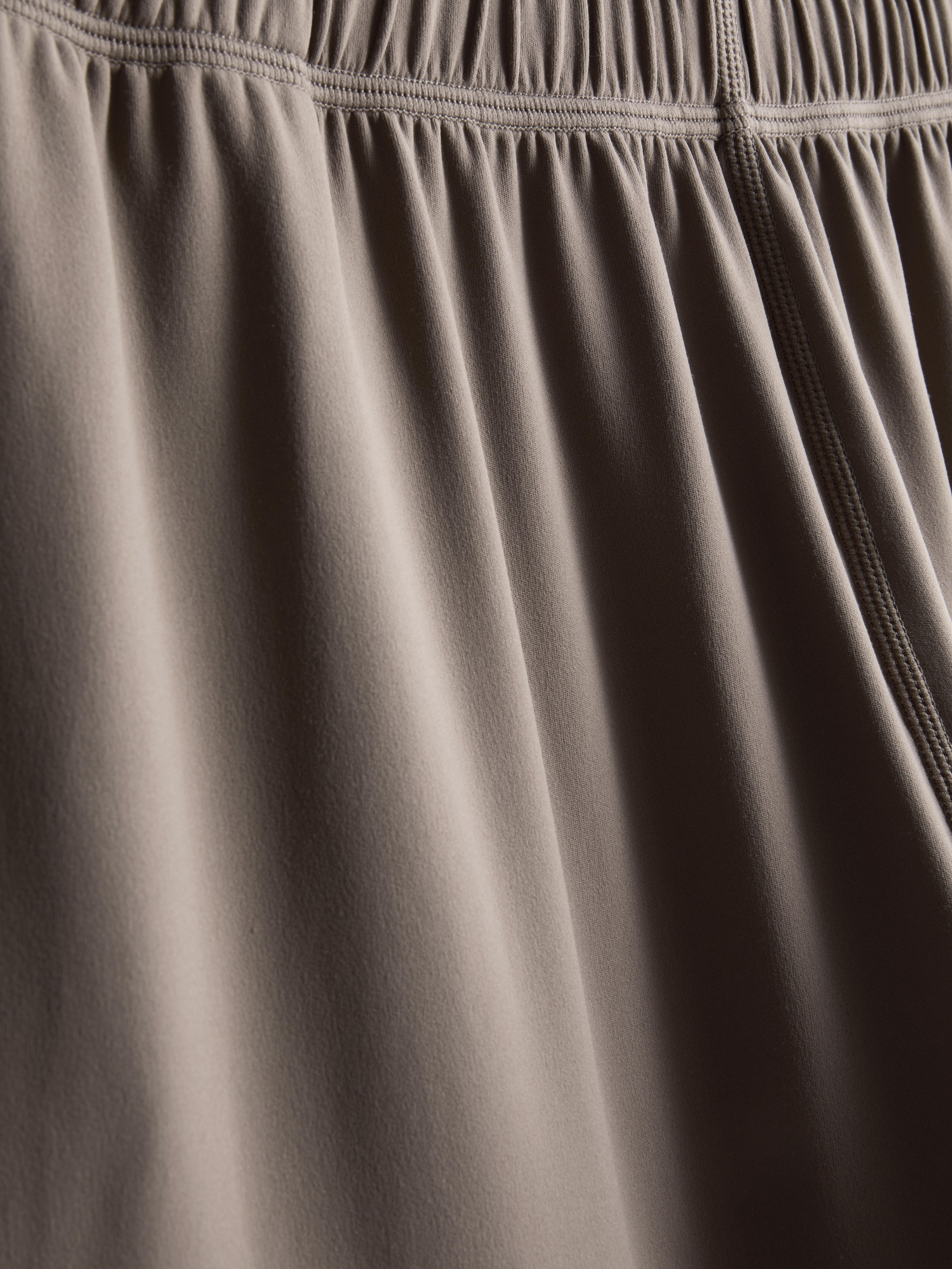 Women's Brown Wide-Leg Athleisure Pants