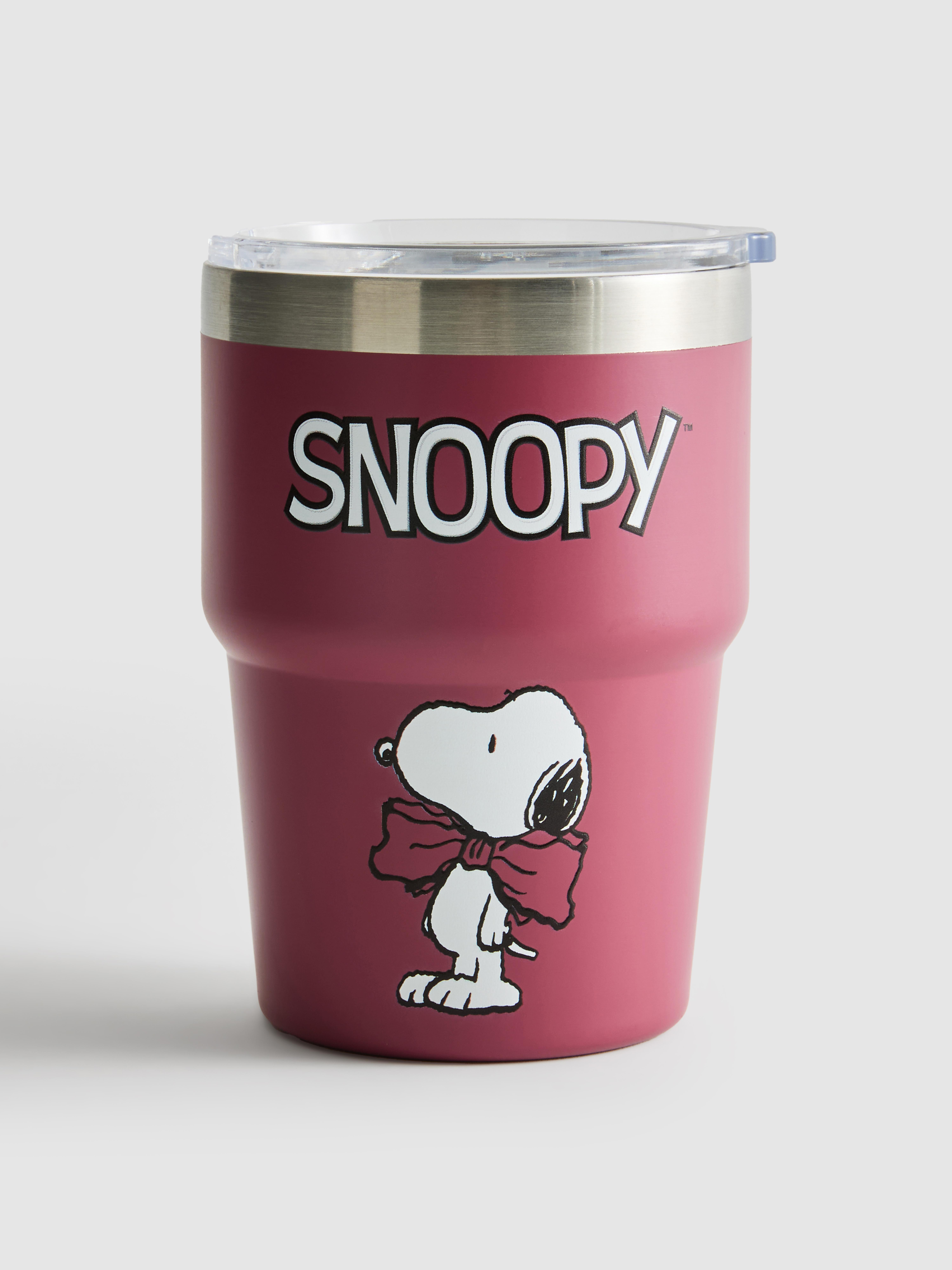 Light Pink Peanuts Snoopy Coffee Mug