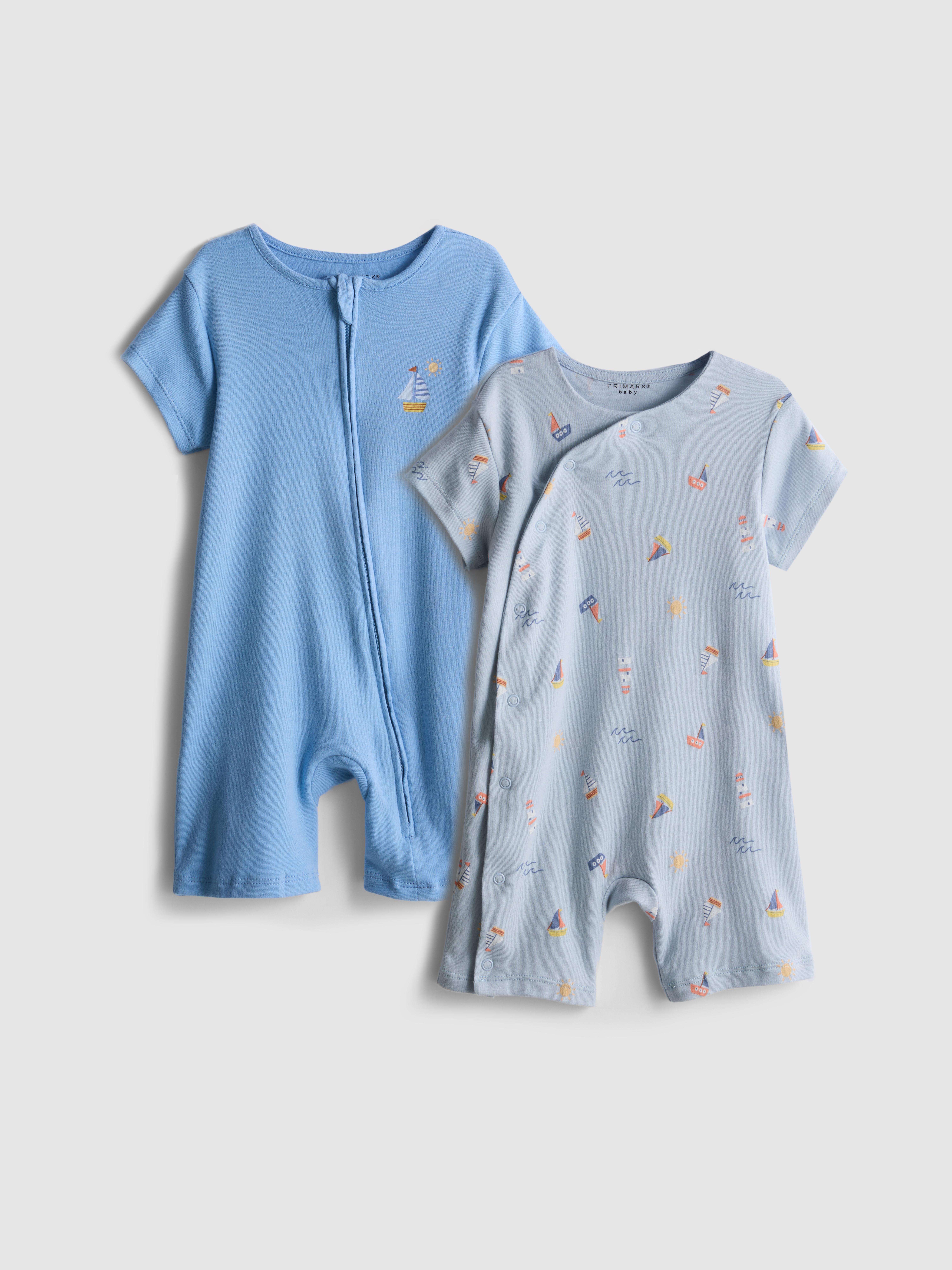0-24mths | 2pk Rompers