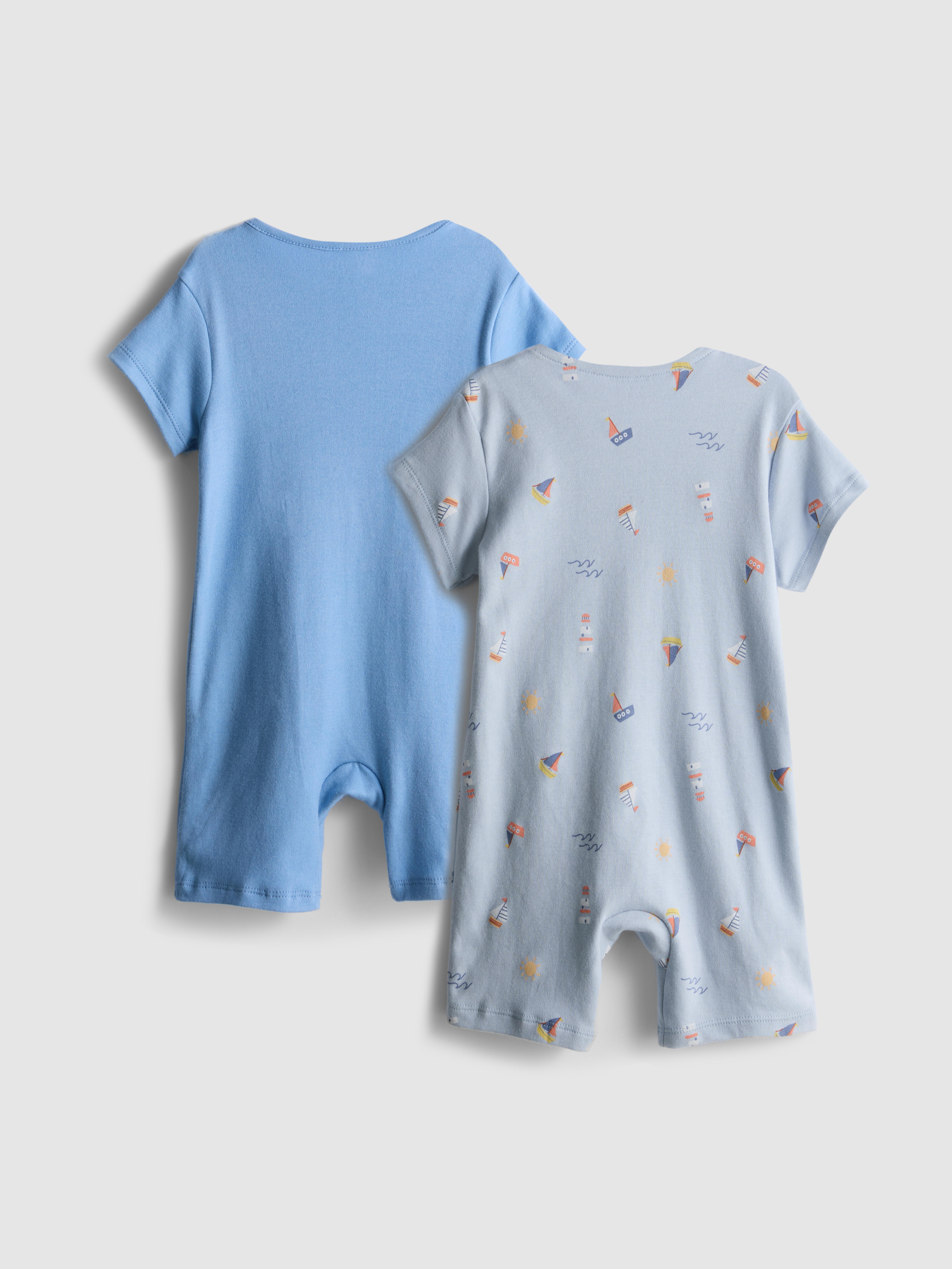 0–24 Monate | Jumpsuits, 2er-Pack