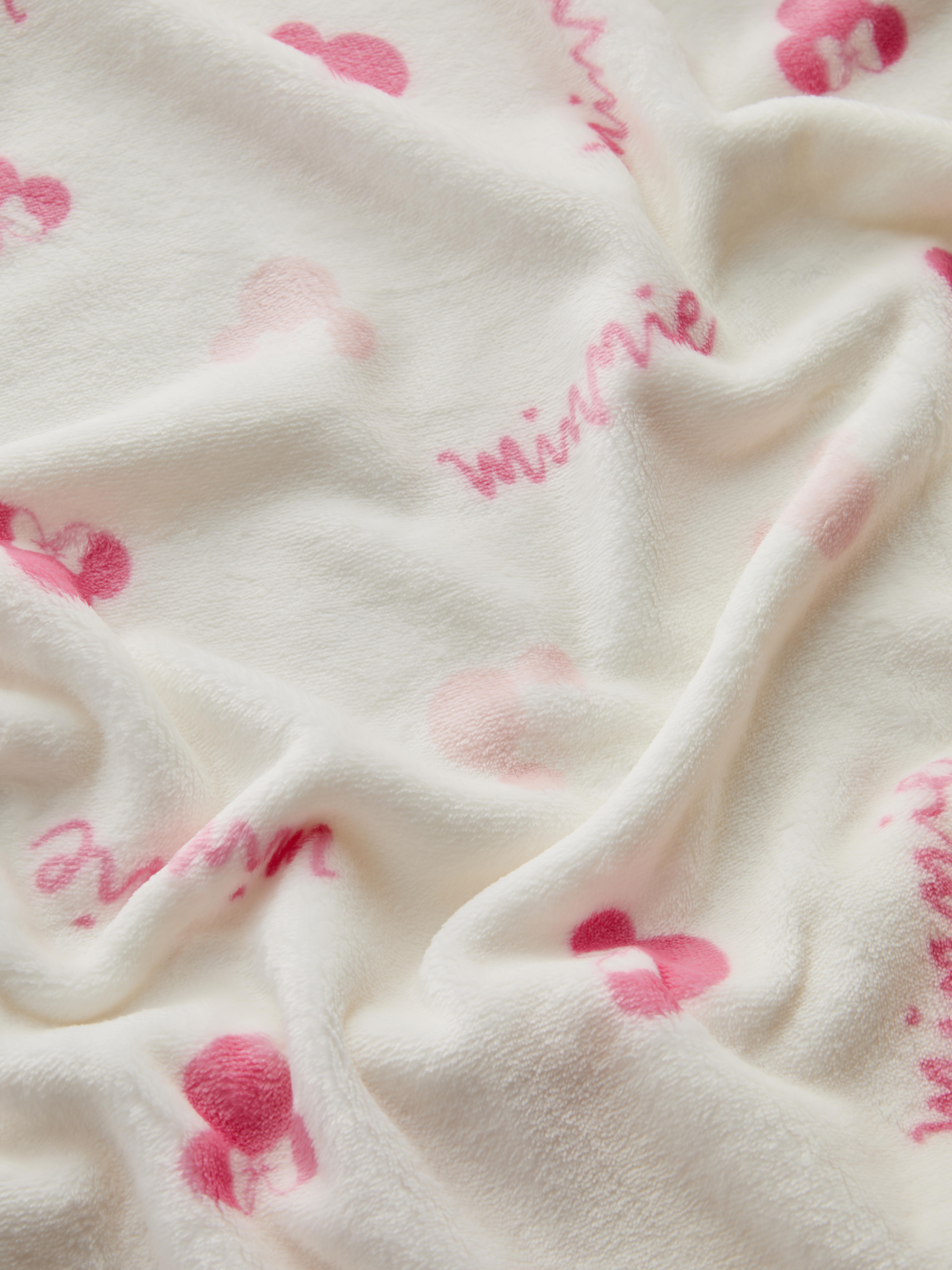 Light Pink Disney’s Minnie Mouse Baby Blanket