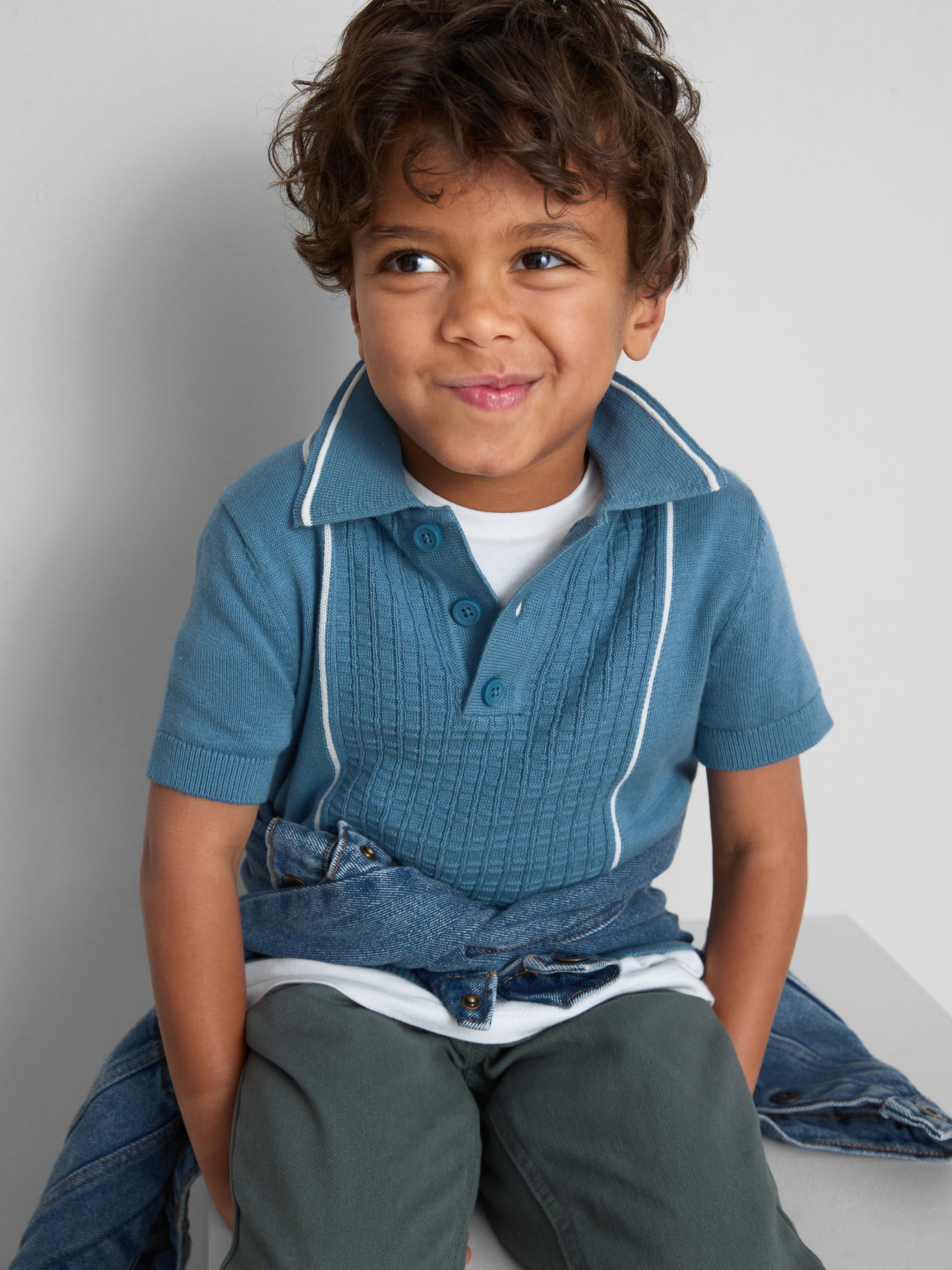 1.5-8yrs | Knit Polo Shirt