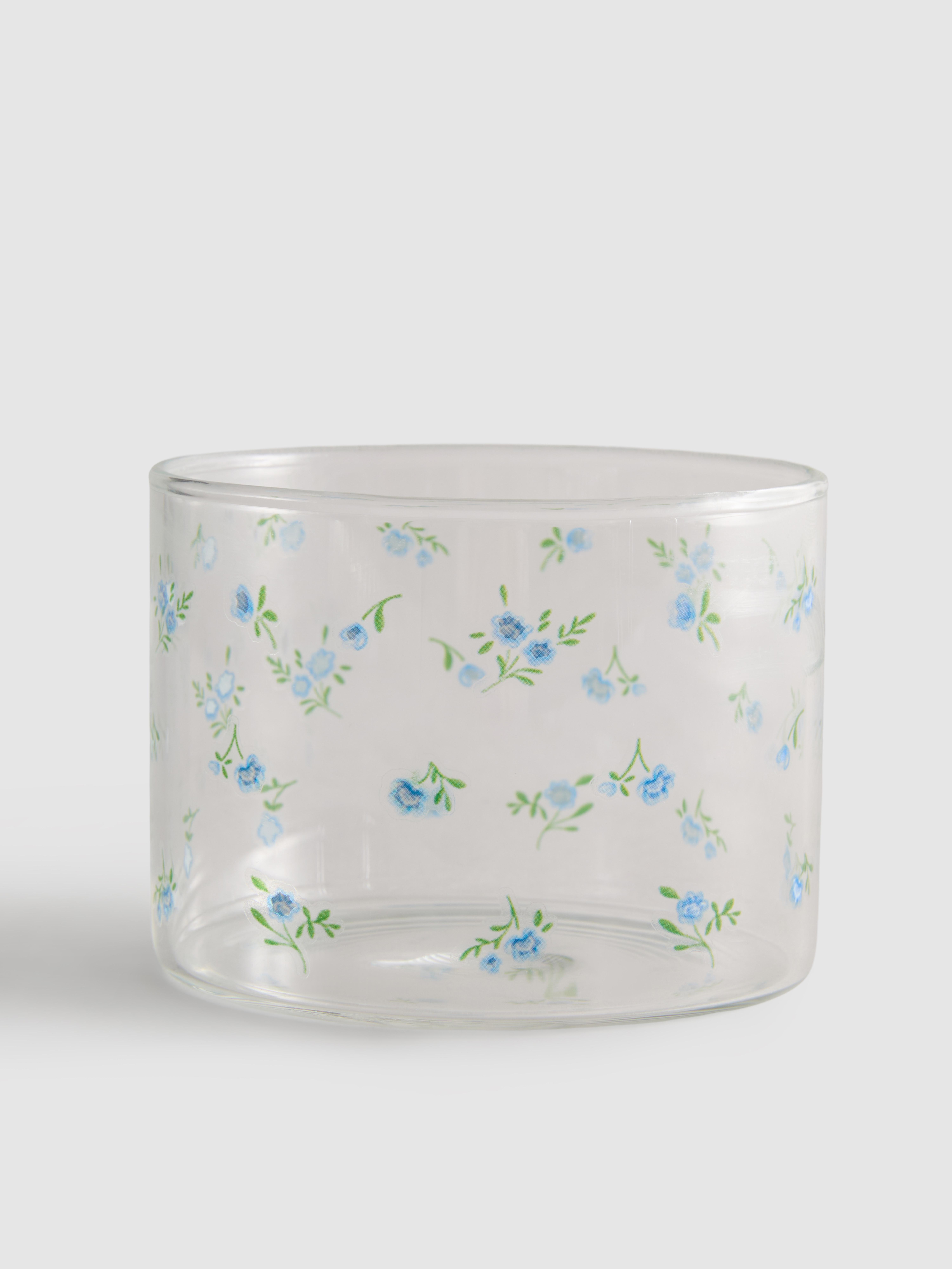 Pahar mic cu model floral