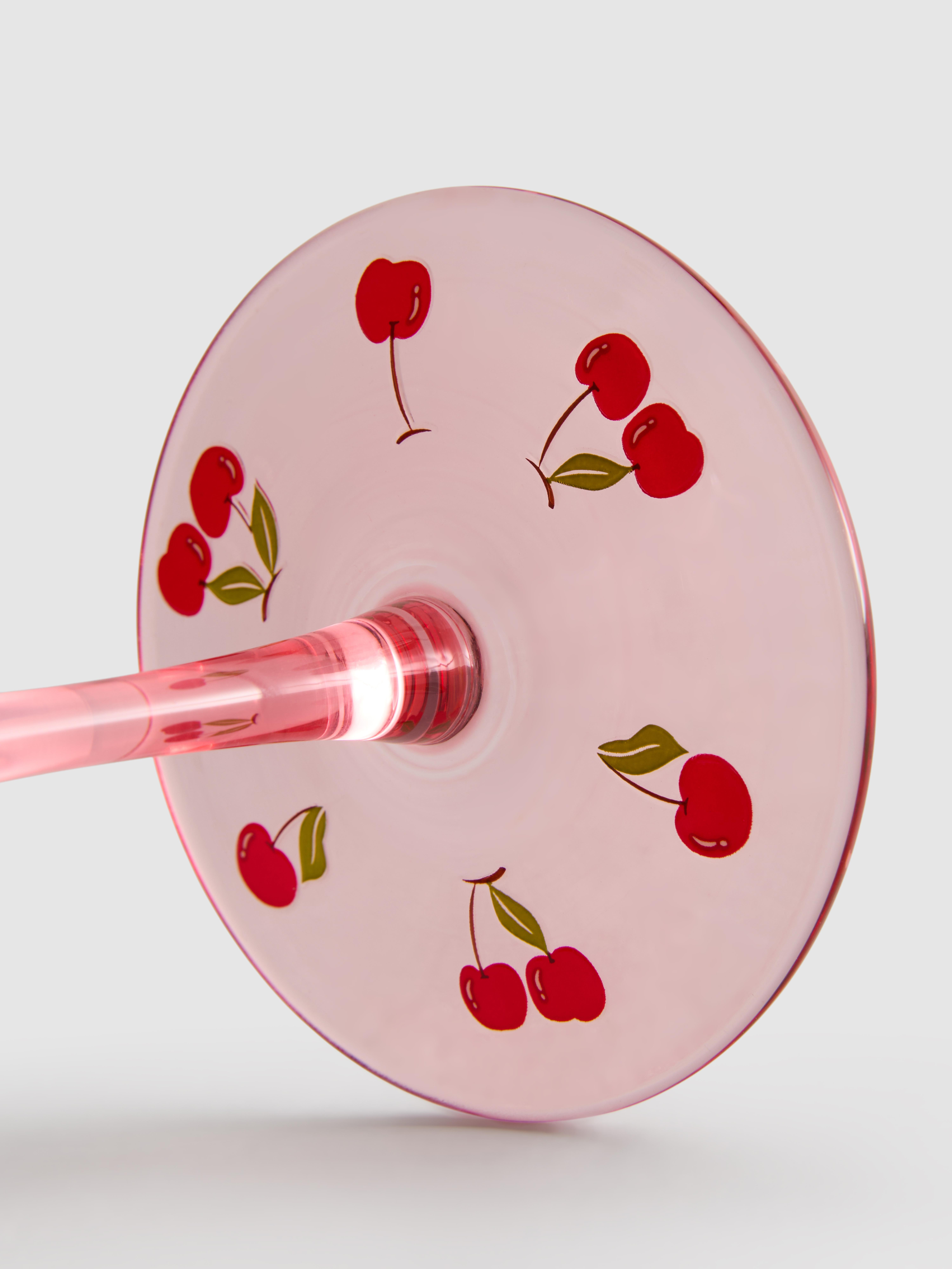 Coupe à motif cerise