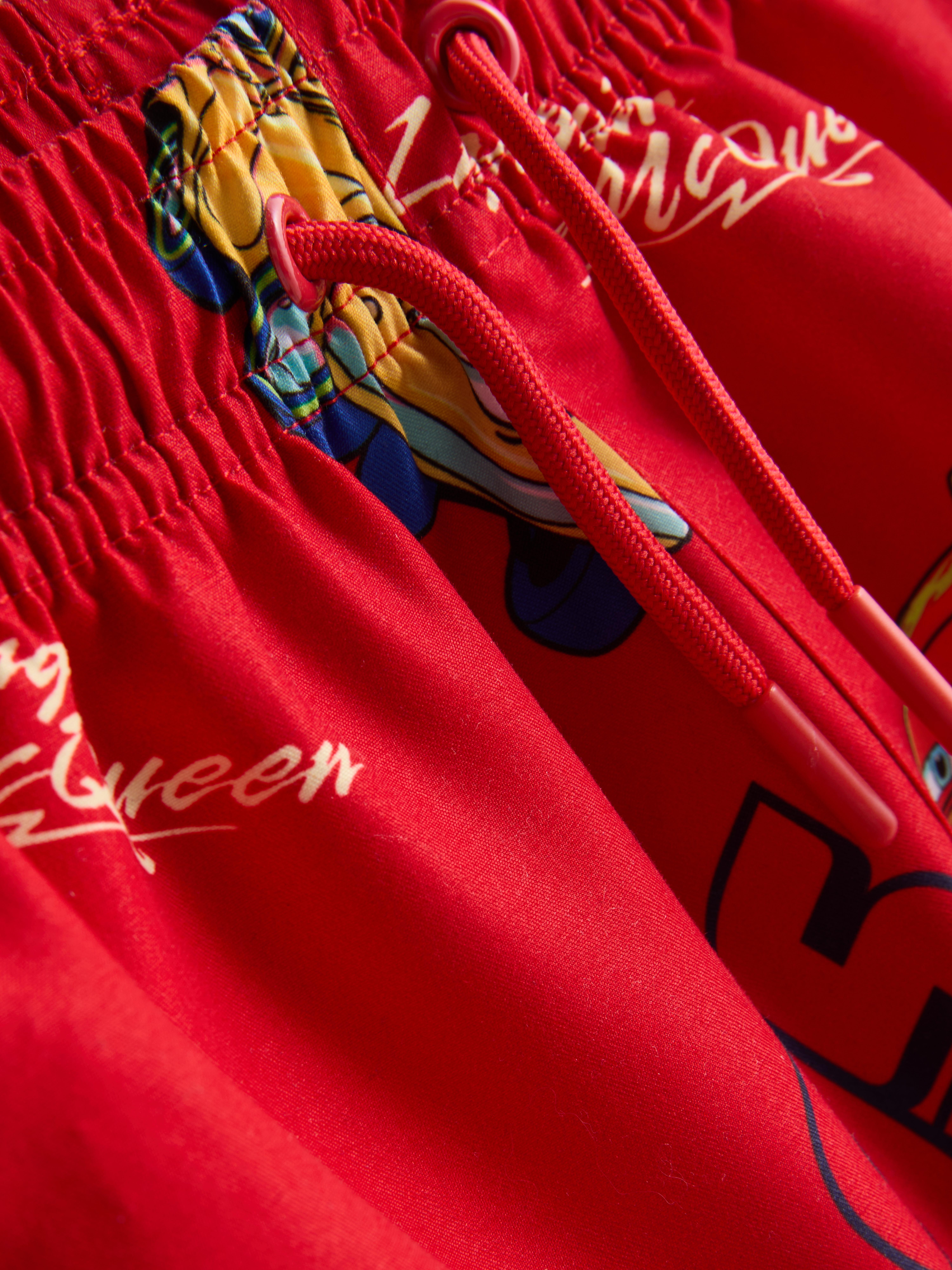 Boys Bright Red 1.5-8yrs | Disney Pixar’s Cars Board Shorts