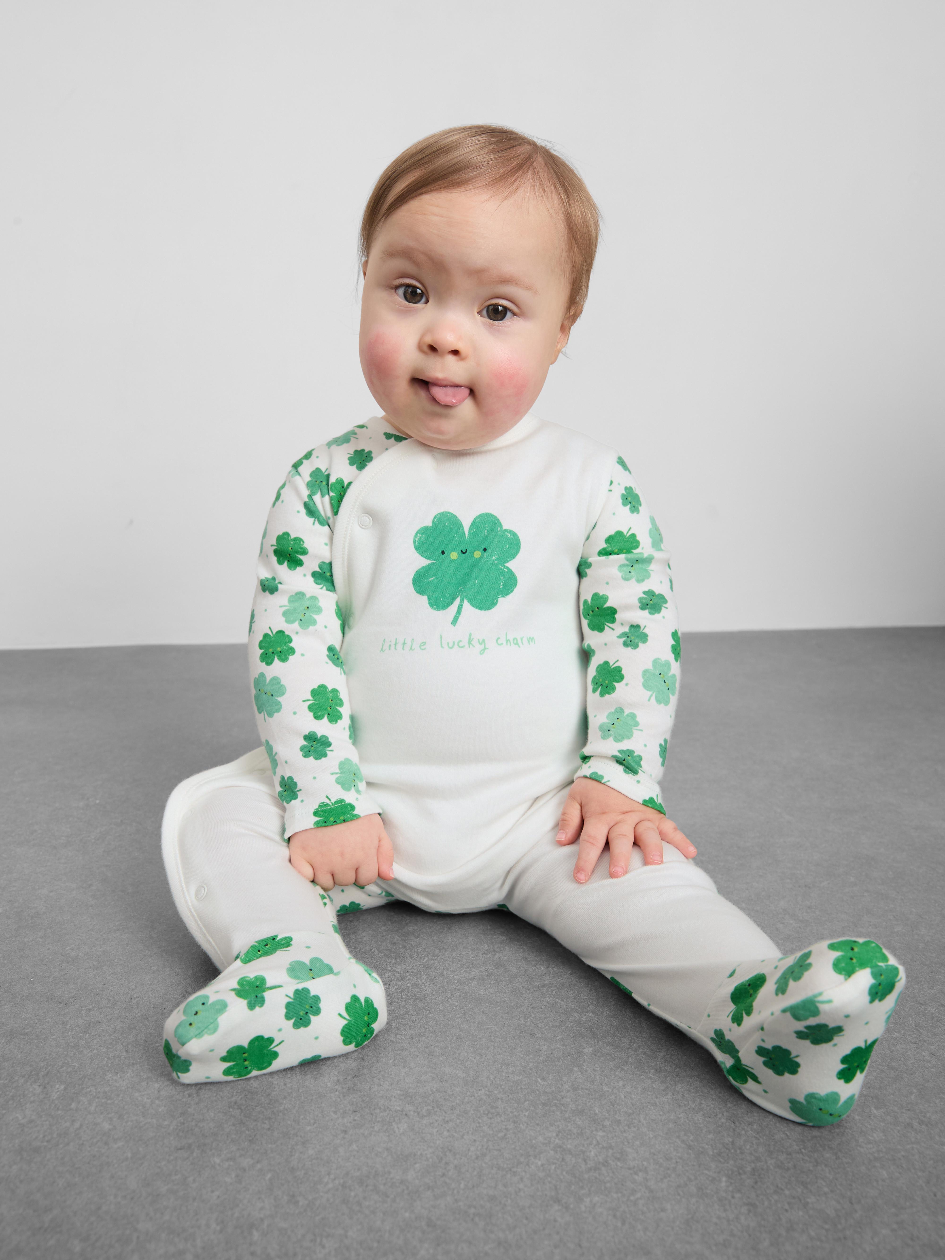 0-24mths | St. Patrick’s Day Wrap Sleeper