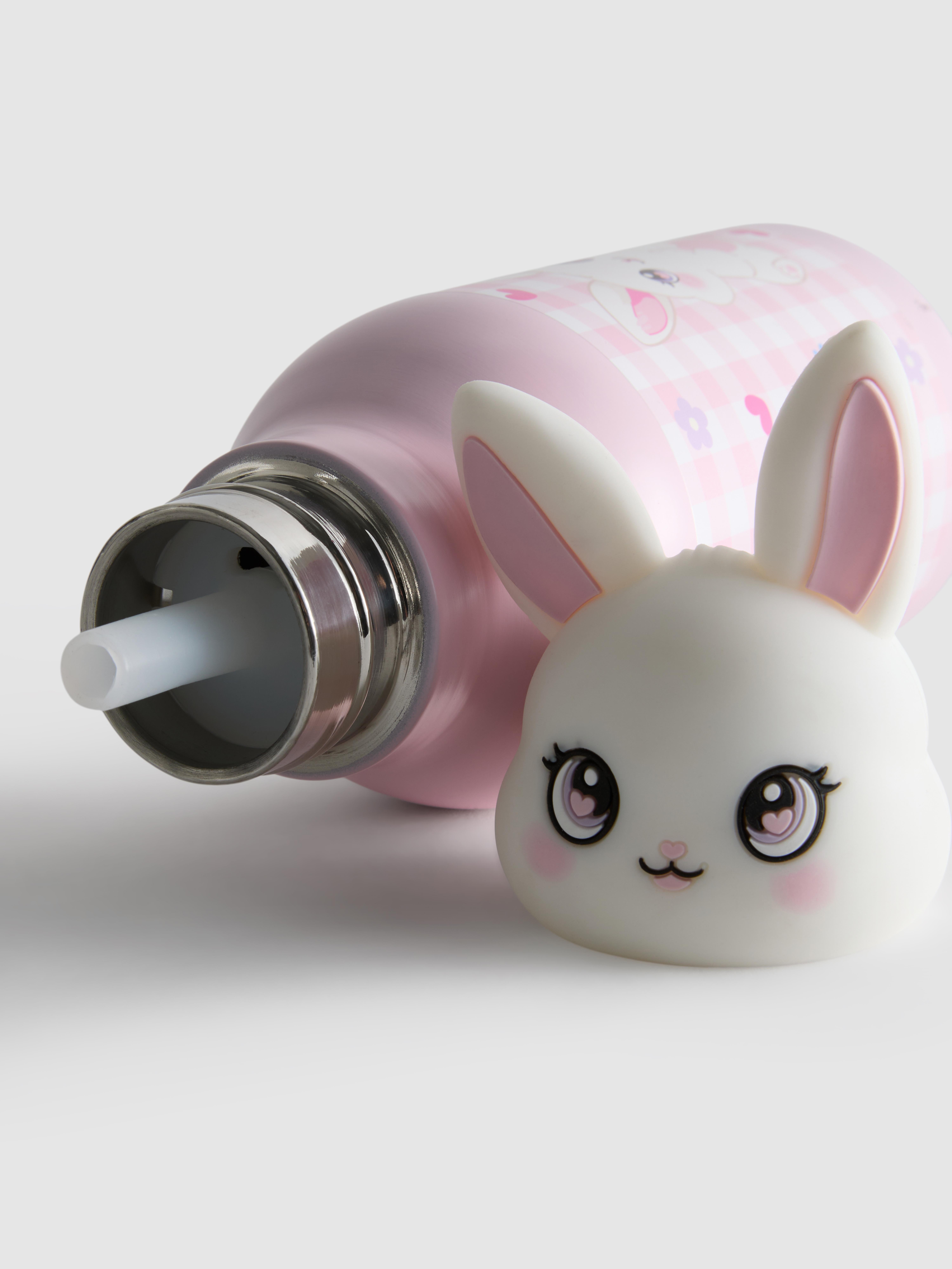 Botella de agua con personaje